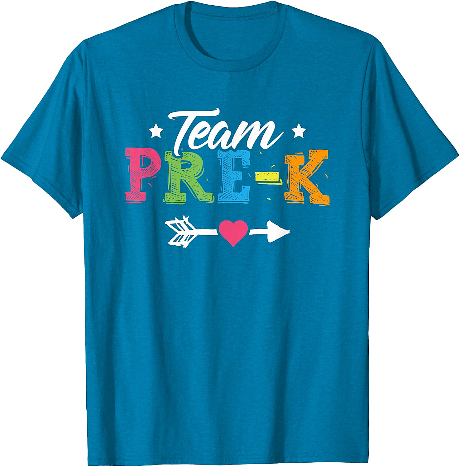 Team Pre-K Shirt Preschool Teacher Student Back to School Tee
