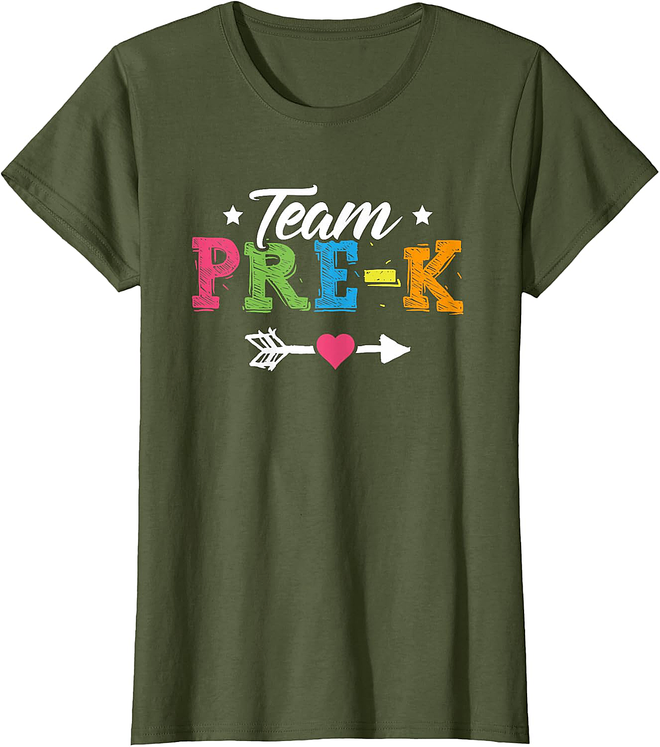  Team Pre-K Shirt Preschool Teacher Student Back to School Tee