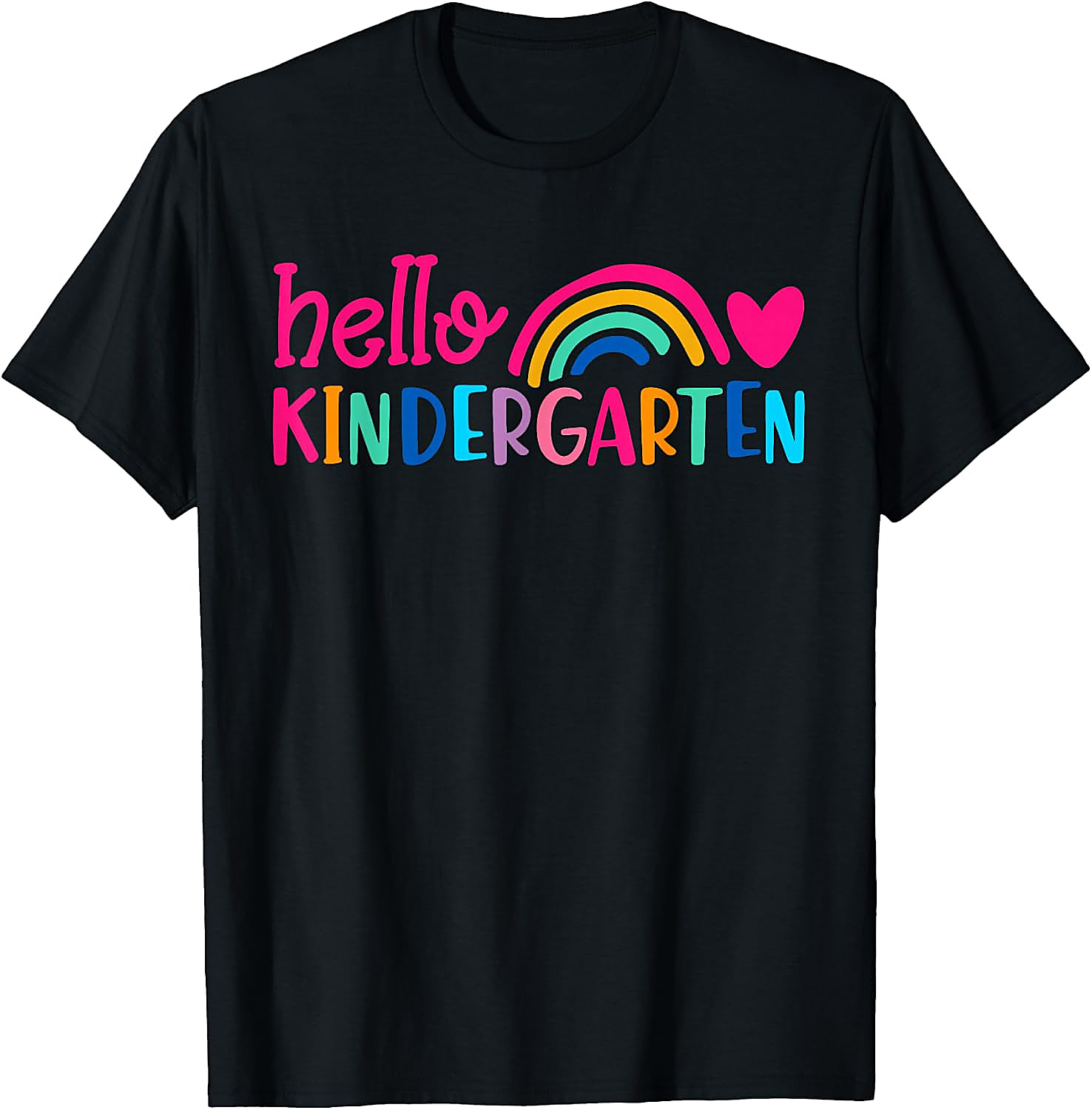 Hello Kindergarten Teacher & Kids Back to School T-Shirt