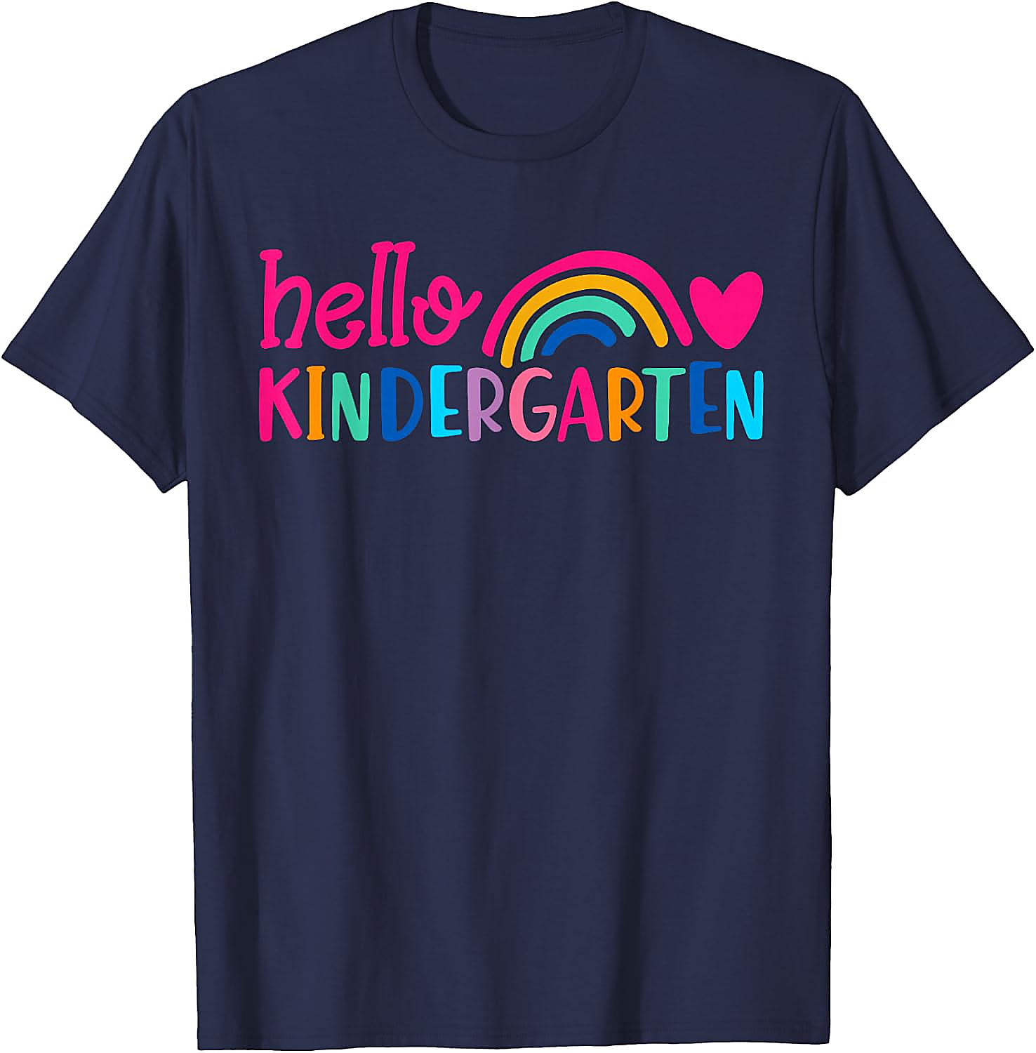 Hello Kindergarten Teacher & Kids Back to School T-Shirt