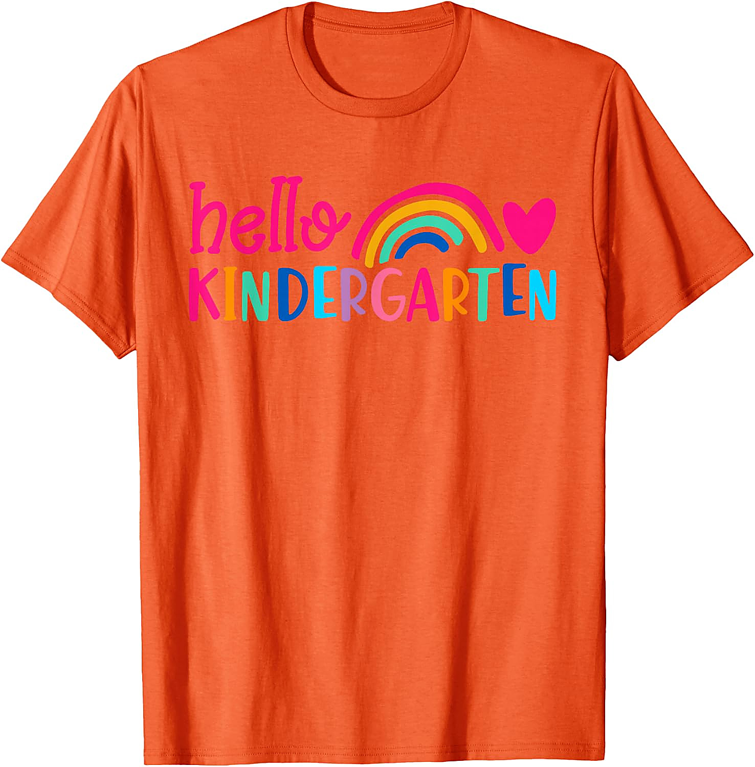 Hello Kindergarten Teacher & Kids Back to School T-Shirt