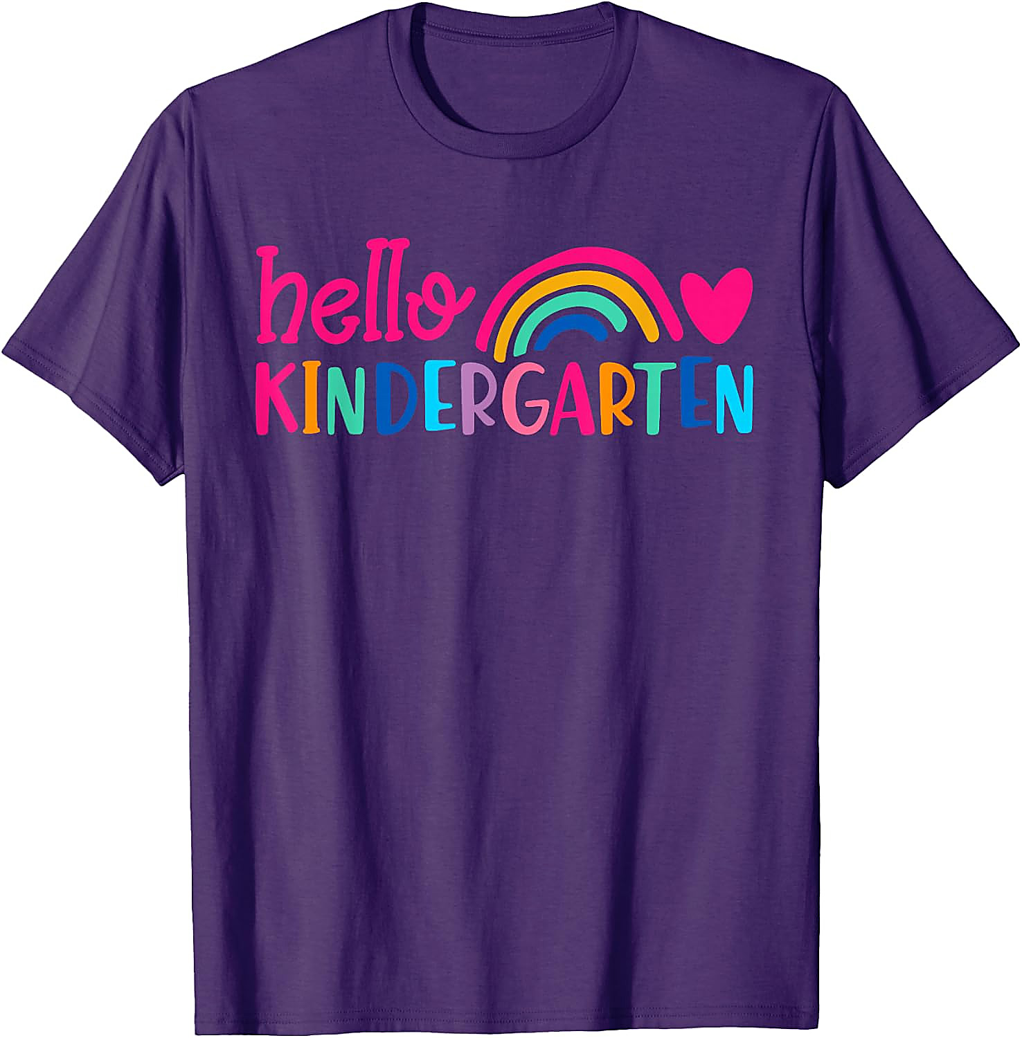 Hello Kindergarten Teacher & Kids Back to School T-Shirt