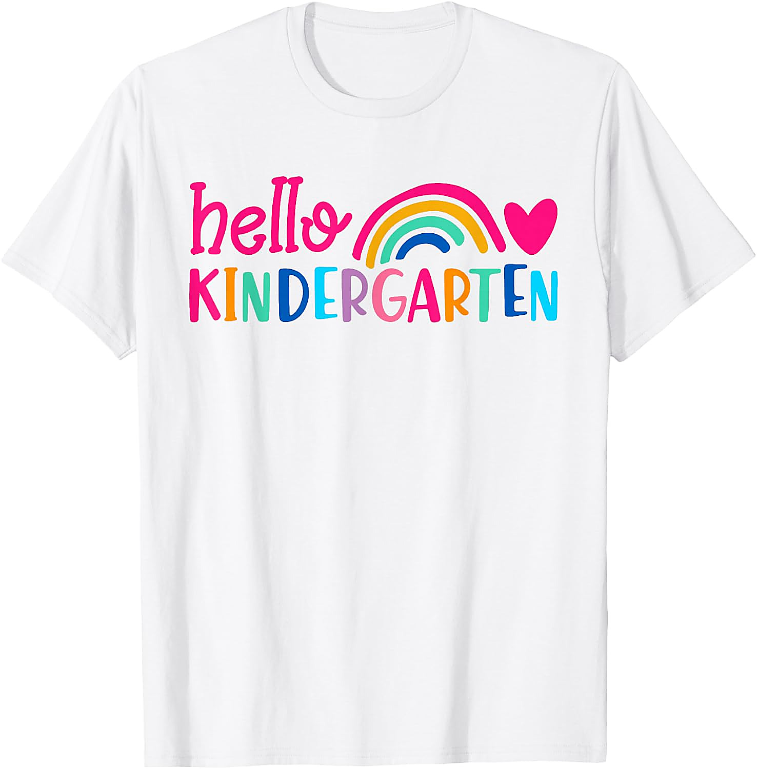 Hello Kindergarten Teacher & Kids Back to School T-Shirt