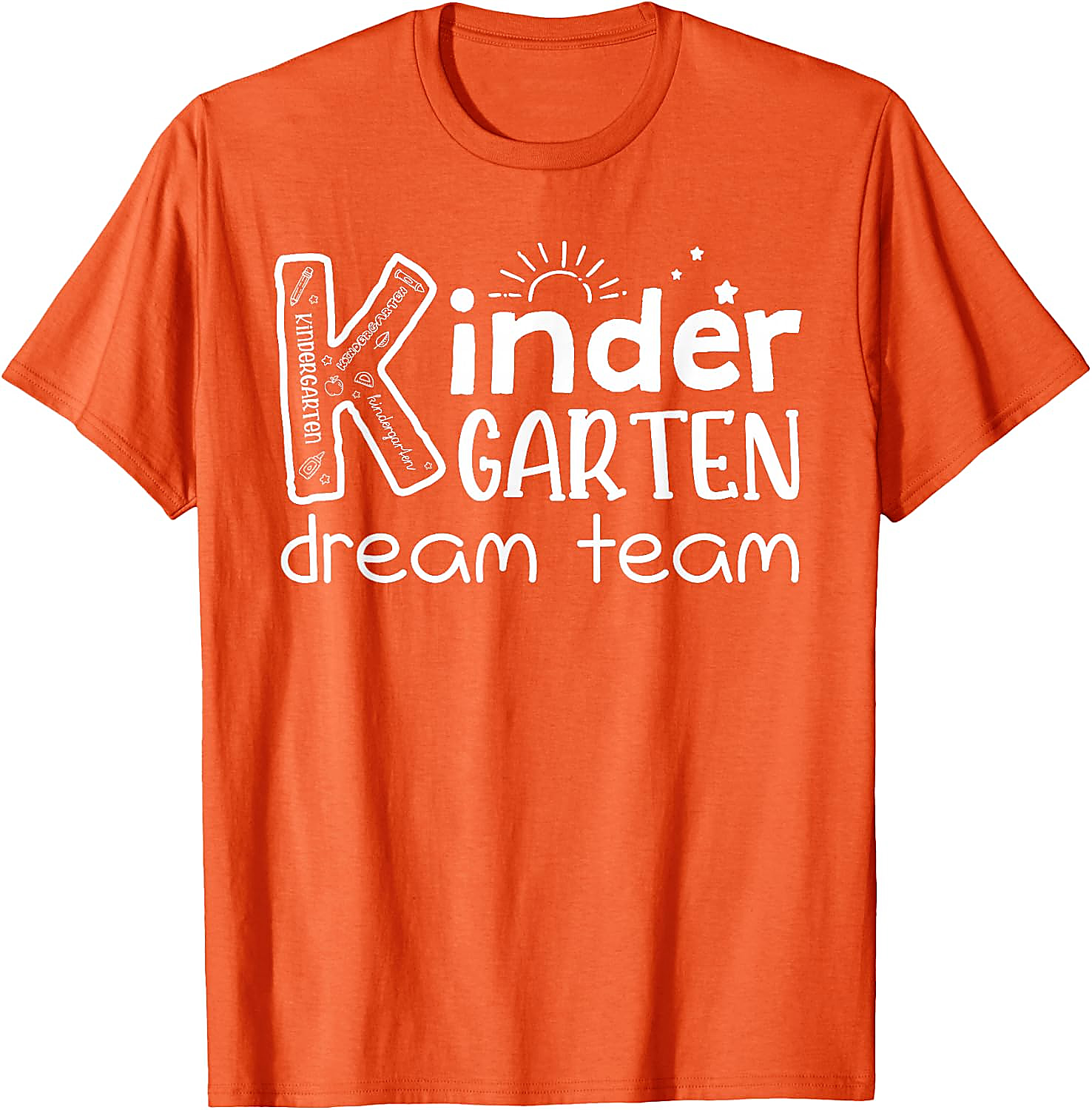 Kindergarten Dream Team Teacher T-Shirt | Back To School Tee
