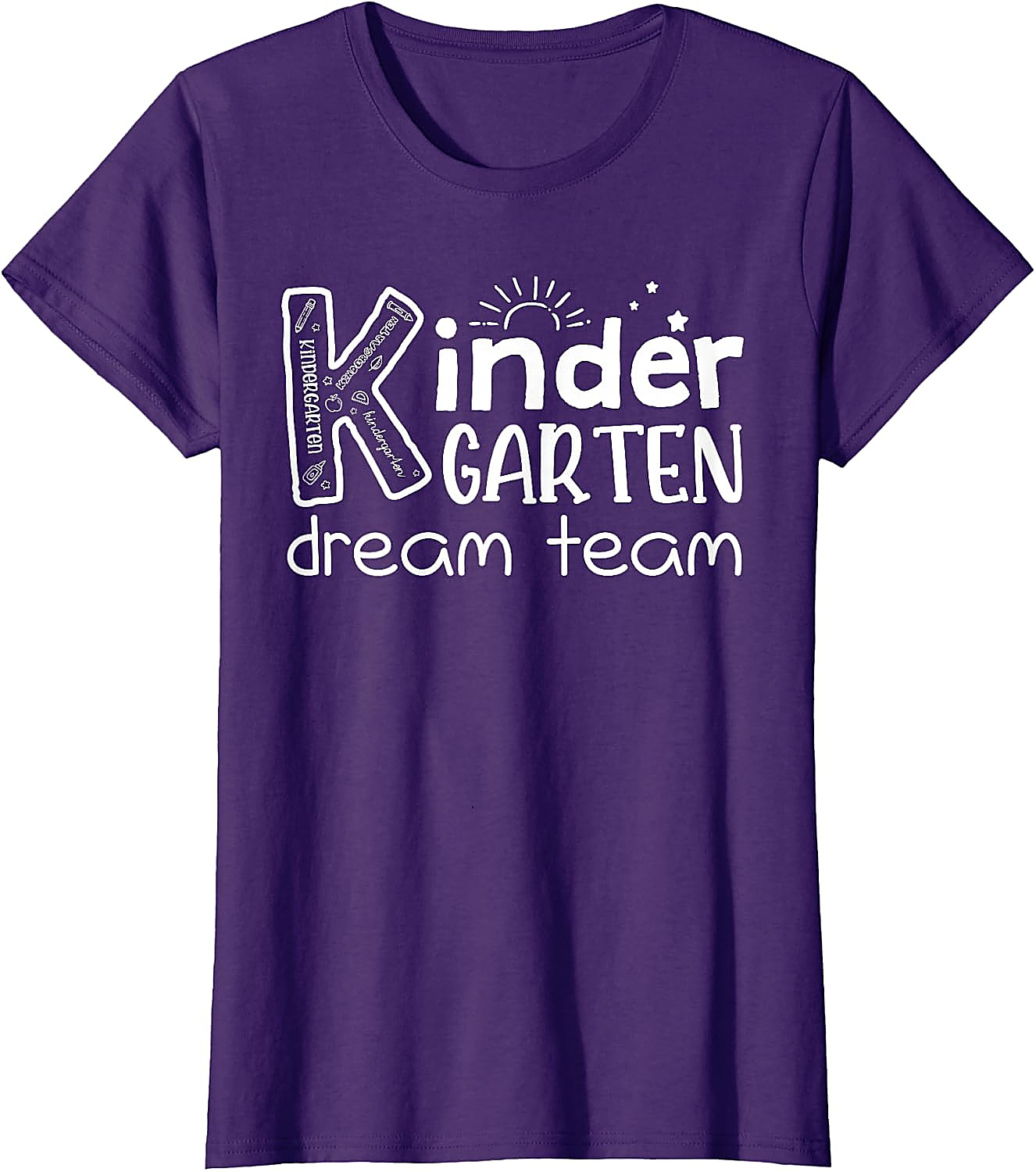 Kindergarten Dream Team Teacher T-Shirt | Back To School Tee