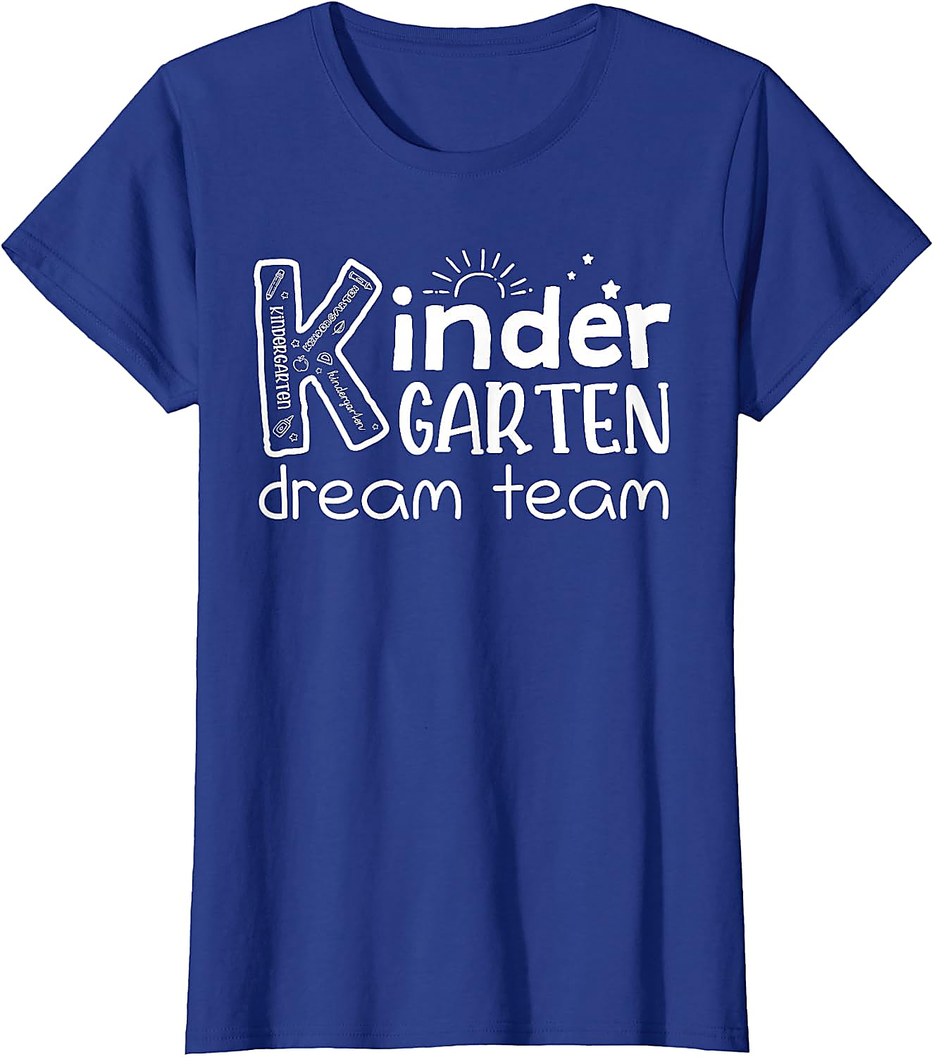 Kindergarten Dream Team Teacher T-Shirt | Back To School Tee