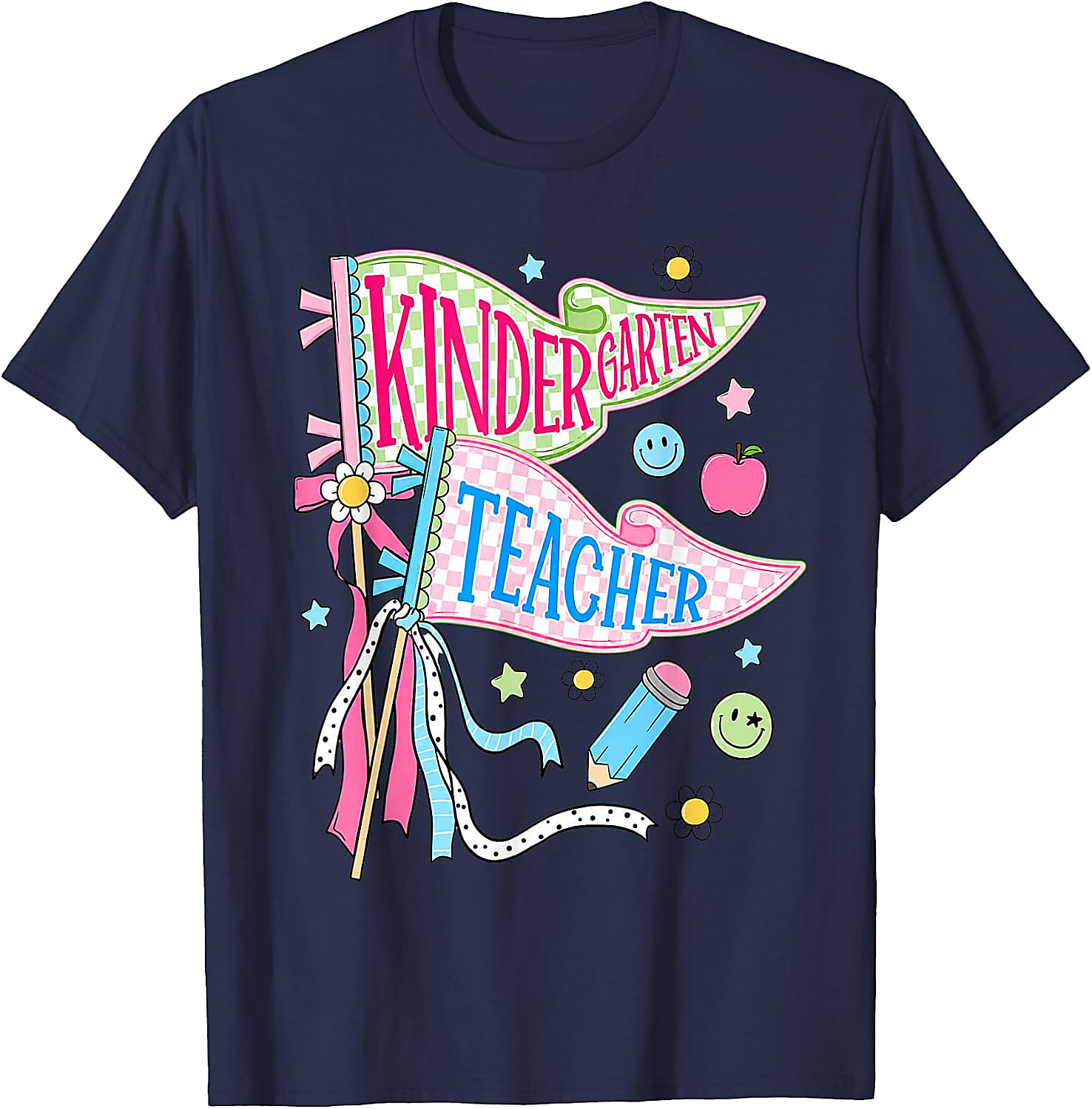 Kindergarten Teacher T-Shirt | Cute Back to School Tee