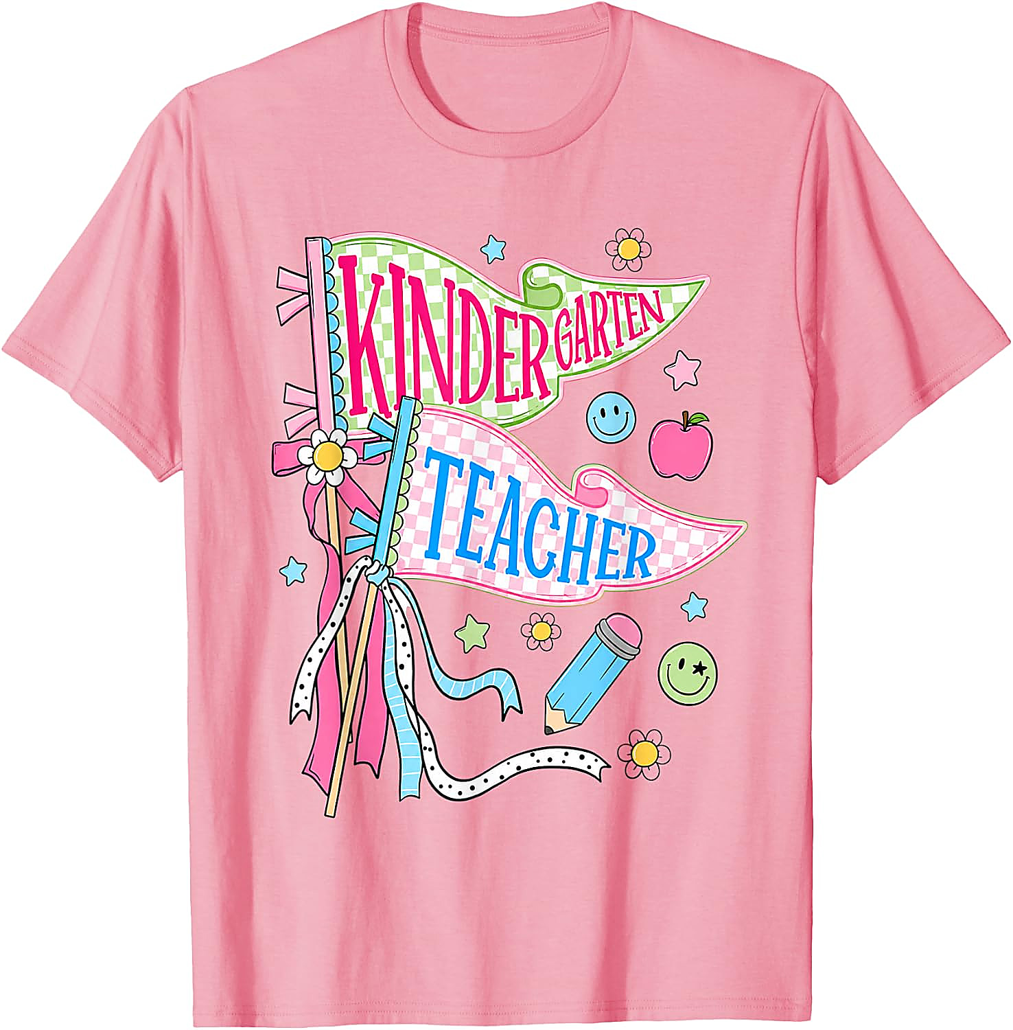 Kindergarten Teacher T-Shirt | Cute Back to School Tee