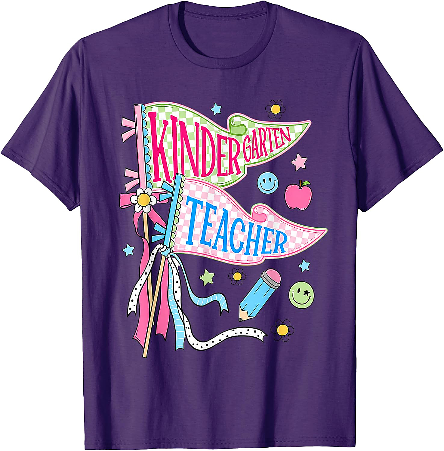 Kindergarten Teacher T-Shirt | Cute Back to School Tee