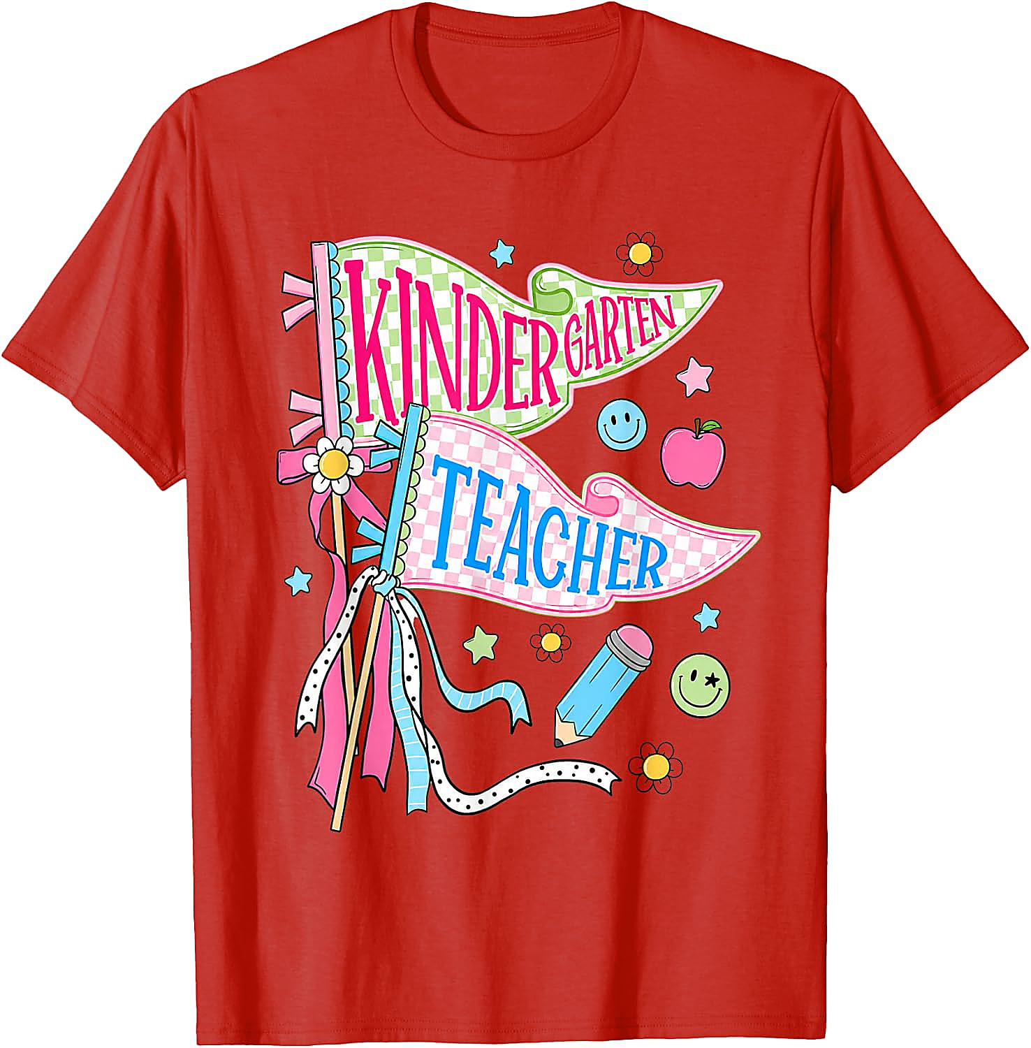 Kindergarten Teacher T-Shirt | Cute Back to School Tee