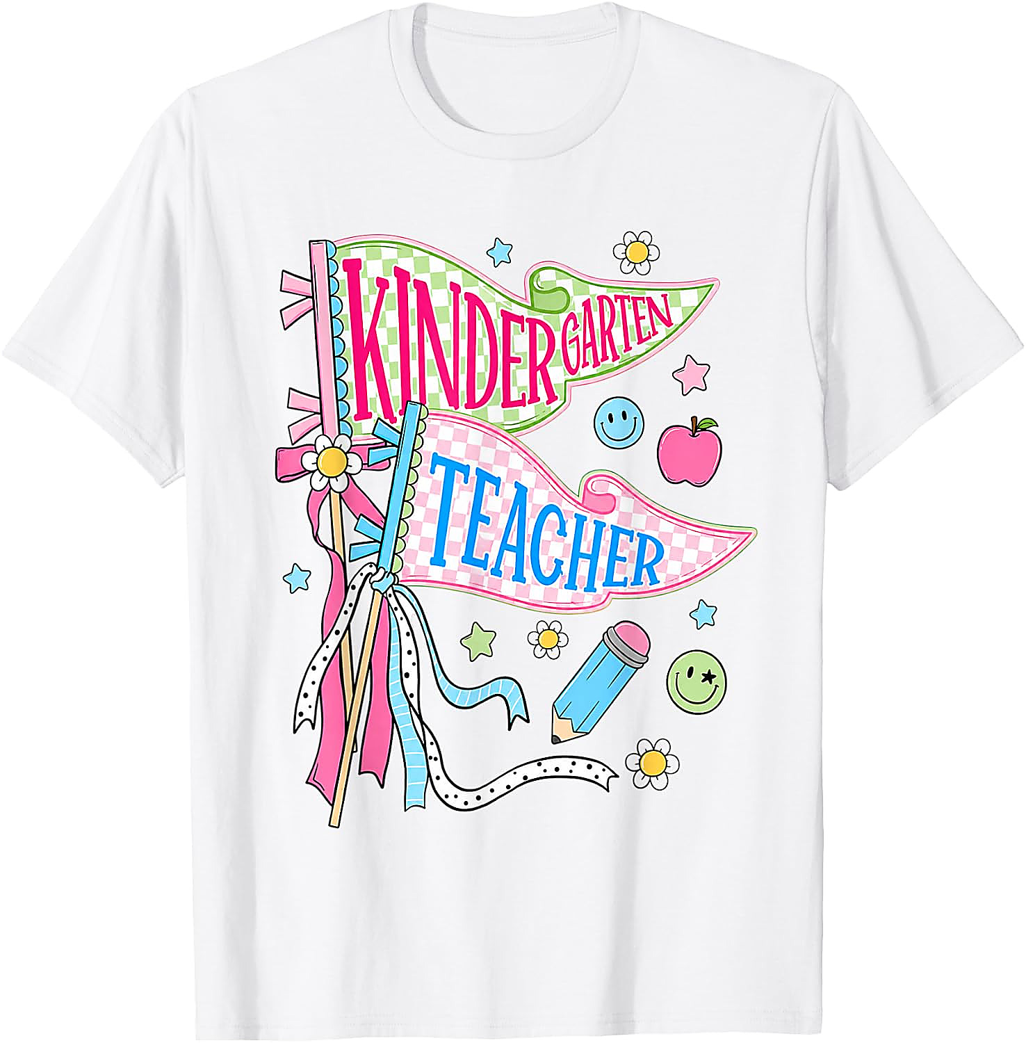 Kindergarten Teacher T-Shirt | Cute Back to School Tee