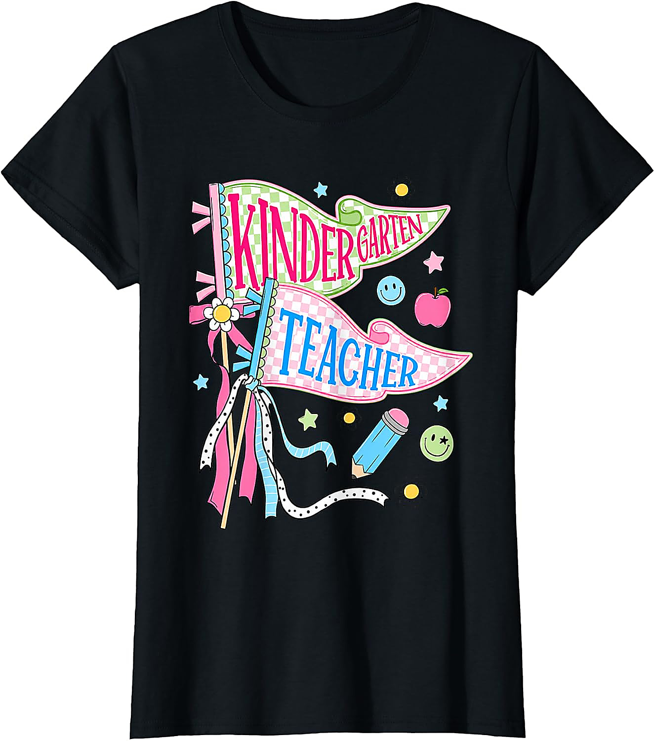 Kindergarten Teacher T-Shirt | Cute Back to School Tee