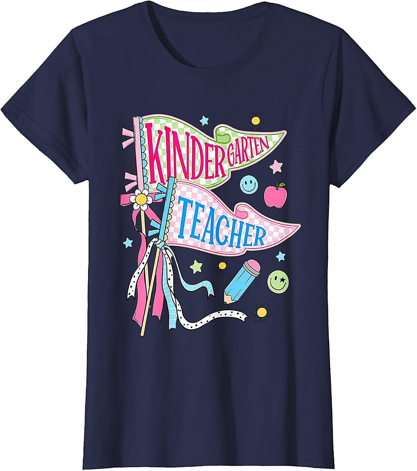 Kindergarten Teacher T-Shirt | Cute Back to School Tee