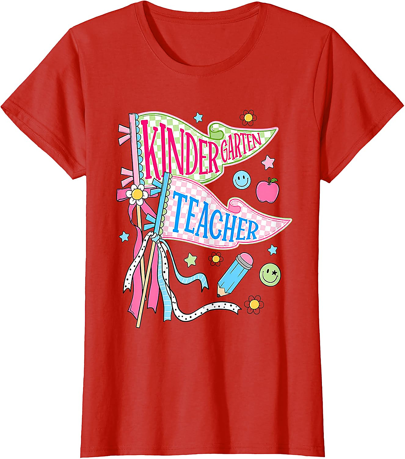 Kindergarten Teacher T-Shirt | Cute Back to School Tee