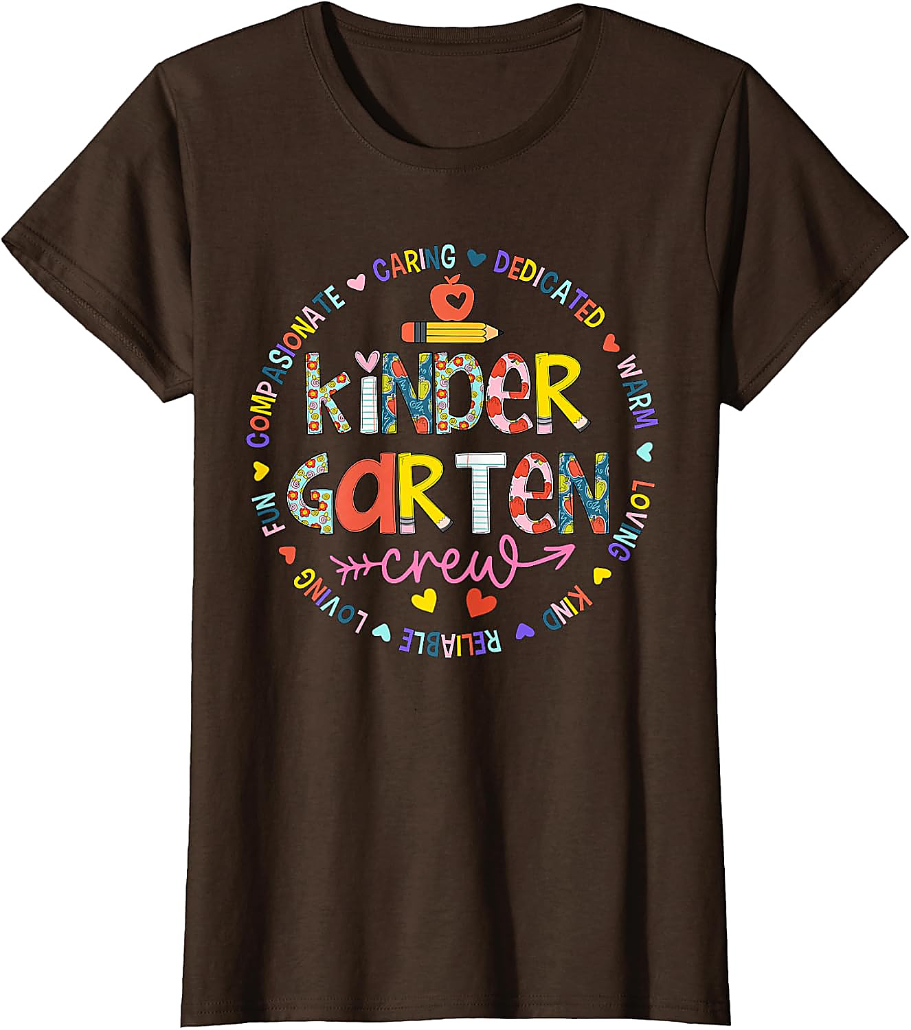 Kindergarten Crew Teacher T-Shirt | Back to School Tee