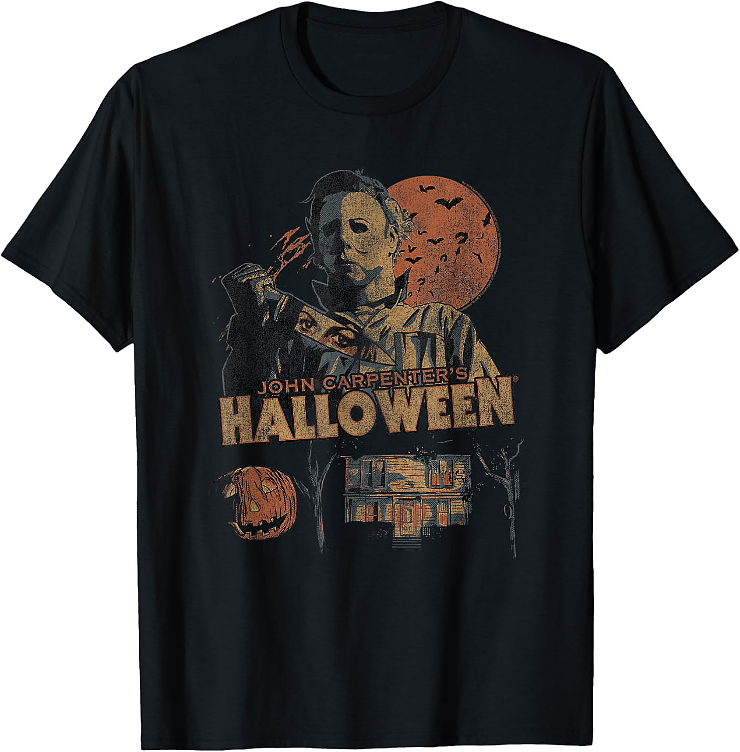 Halloween Michael Myers Vintage T-Shirt | Retro Horror Tee