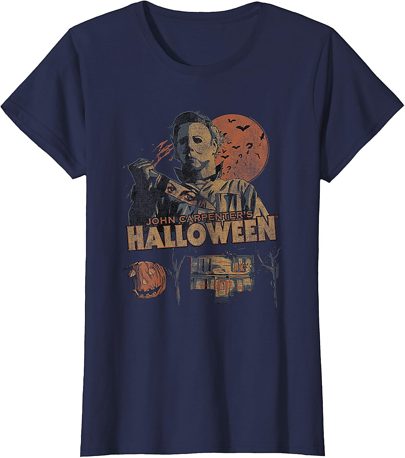 Halloween Michael Myers Vintage T-Shirt | Retro Horror Tee