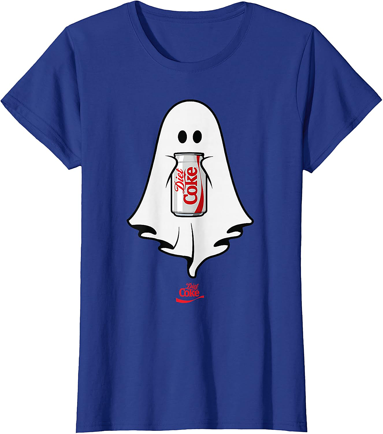Diet Coke Ghost T-Shirt Halloween Funny Tee Soft Cotton