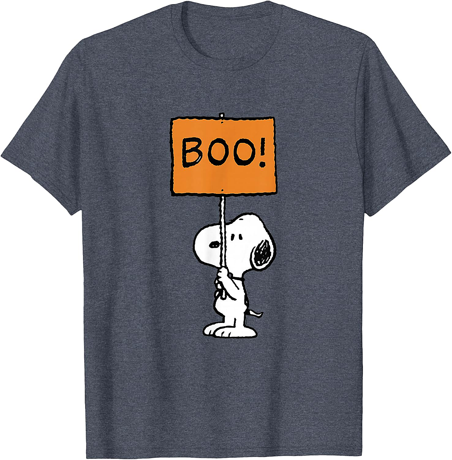  Peanuts Halloween Snoopy Boo! T-Shirt Funny Graphic Tee