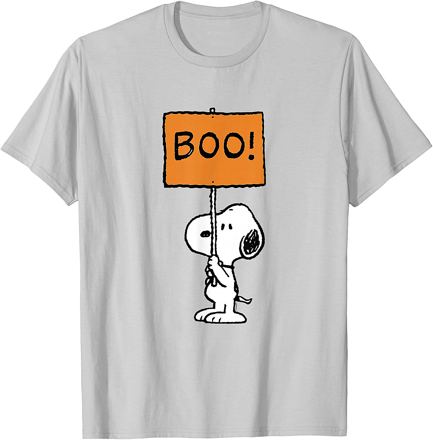  Peanuts Halloween Snoopy Boo! T-Shirt Funny Graphic Tee