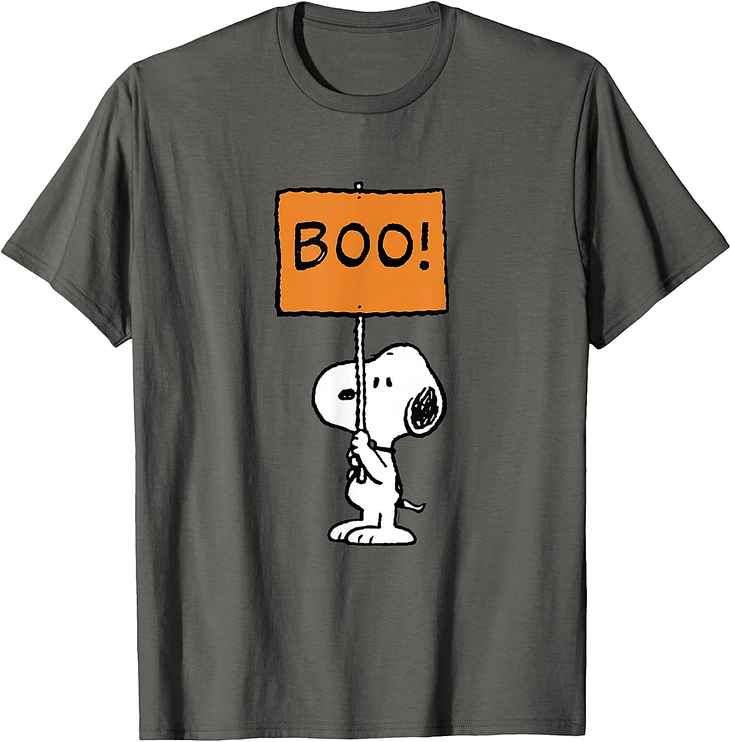  Peanuts Halloween Snoopy Boo! T-Shirt Funny Graphic Tee