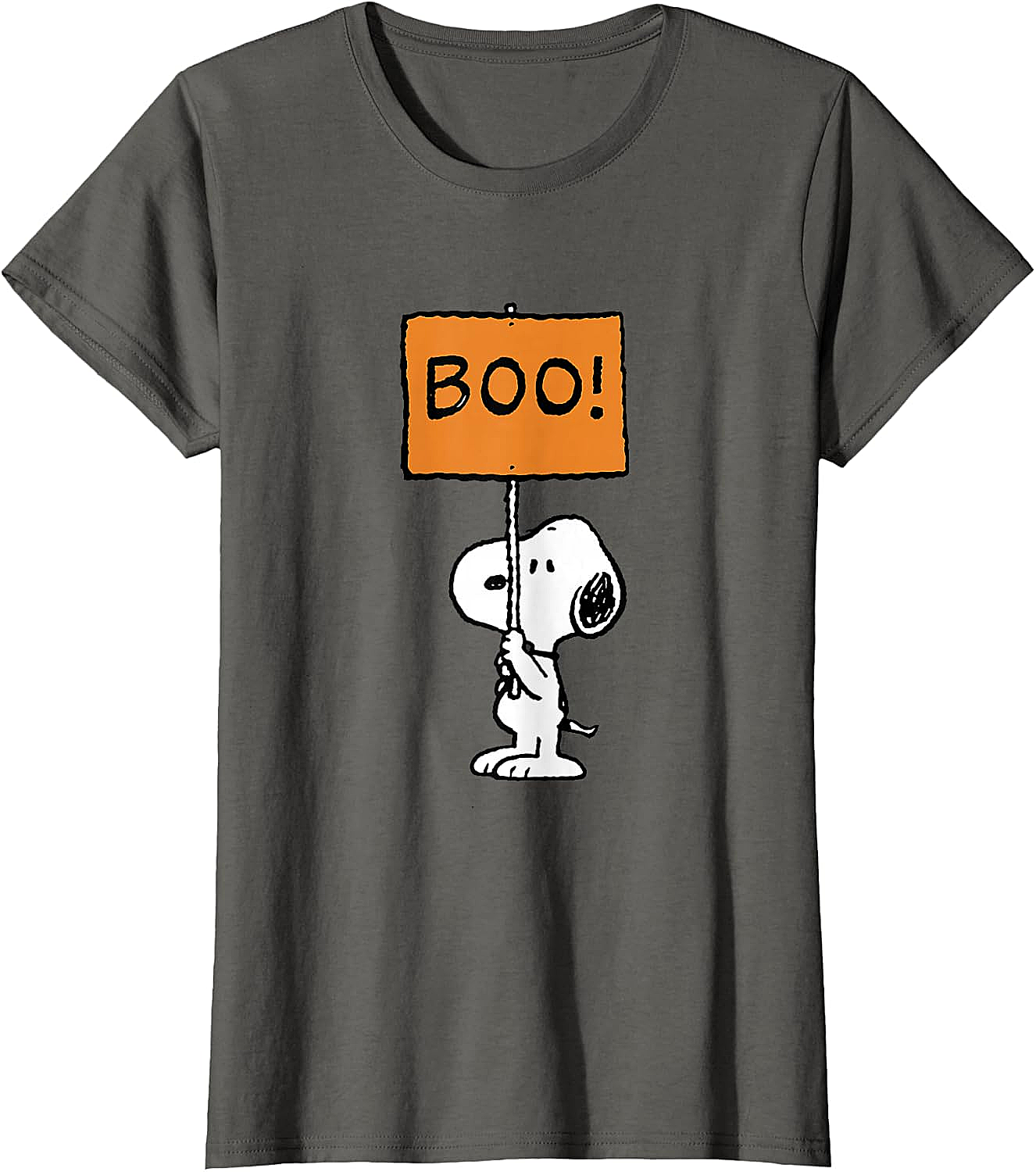 Peanuts Halloween Snoopy Boo! T-Shirt Funny Graphic Tee