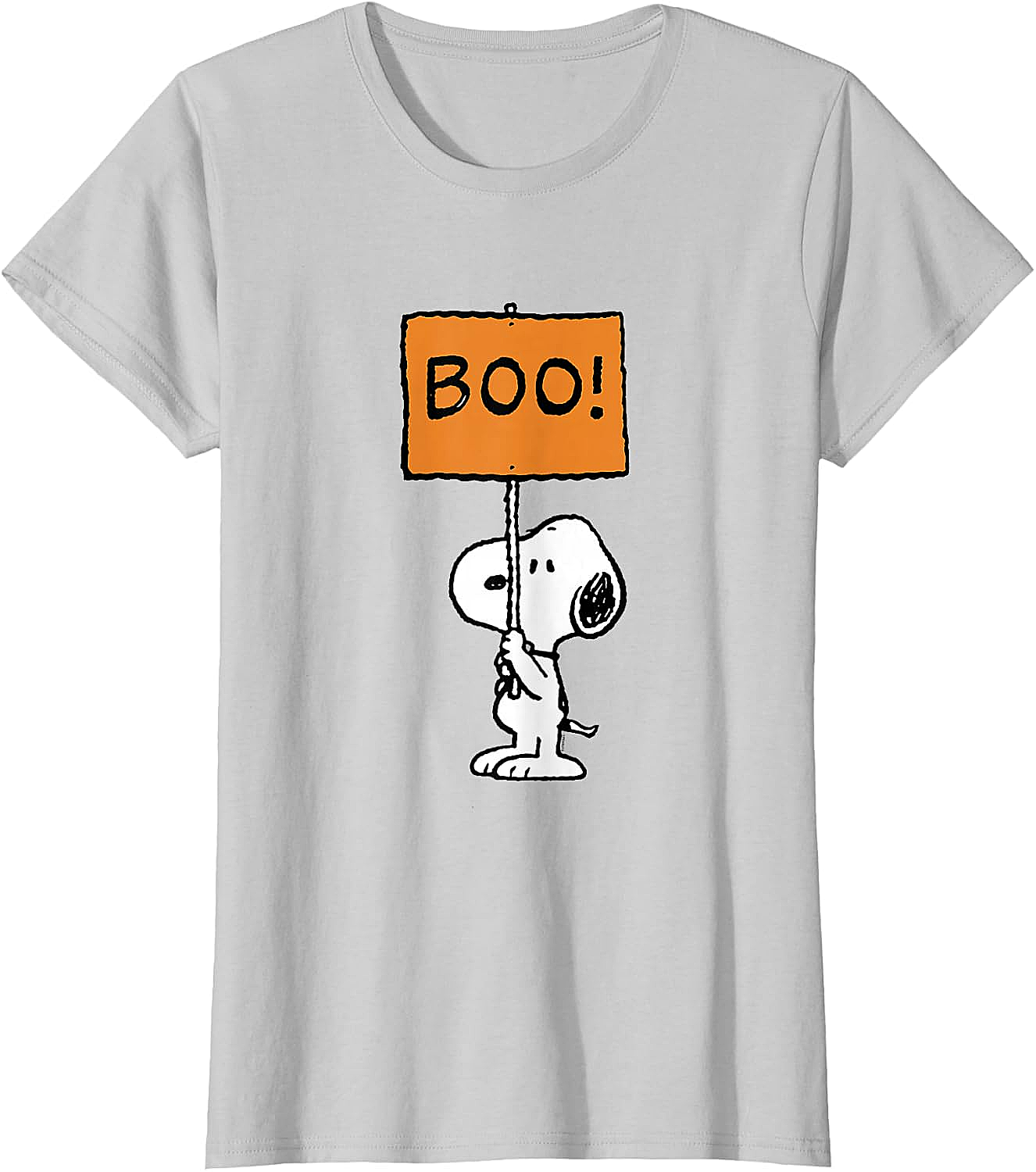  Peanuts Halloween Snoopy Boo! T-Shirt Funny Graphic Tee