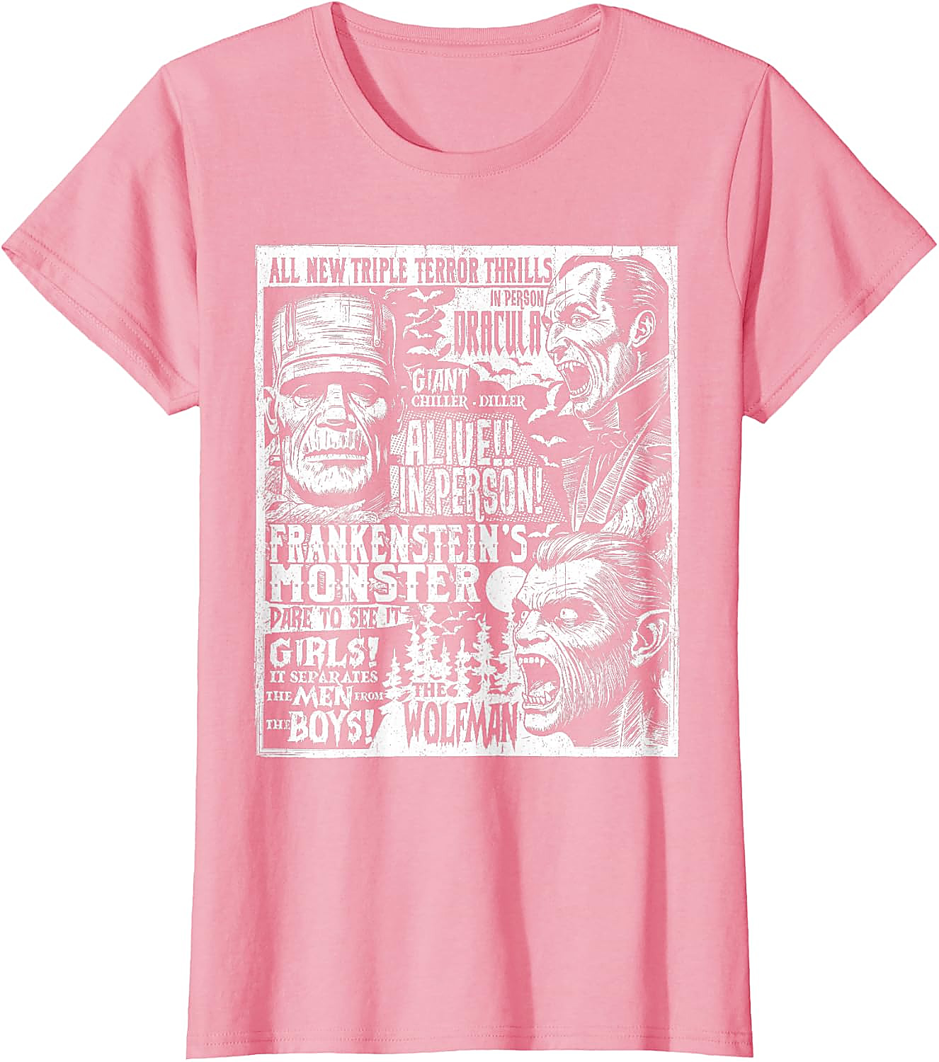 Vintage Horror Movie Poster T-Shirt | Classic Monster Tee