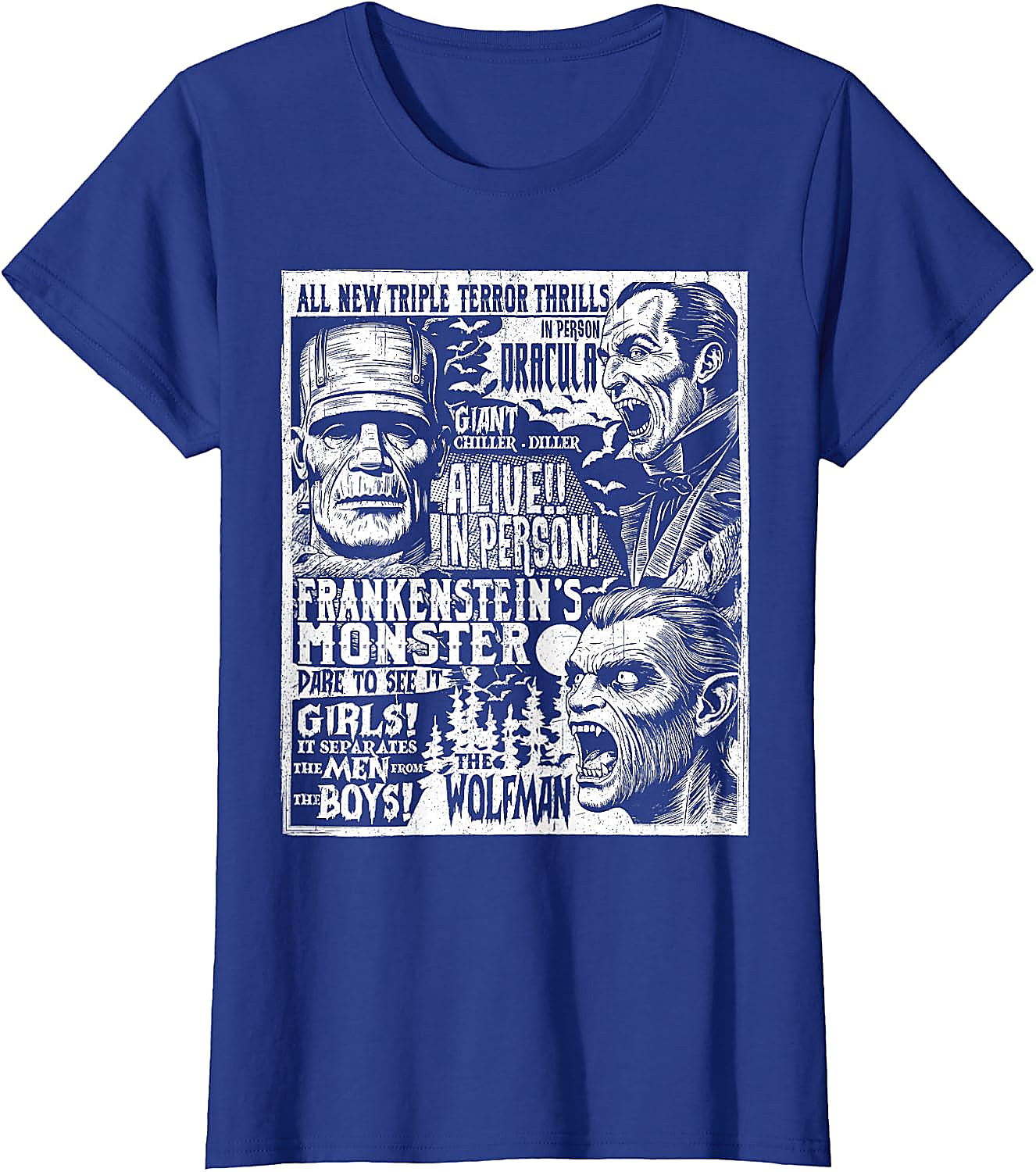 Vintage Horror Movie Poster T-Shirt | Classic Monster Tee