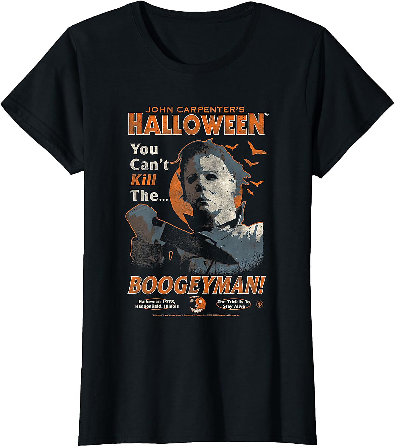 Halloween Michael Myers Retro Horror T-Shirt