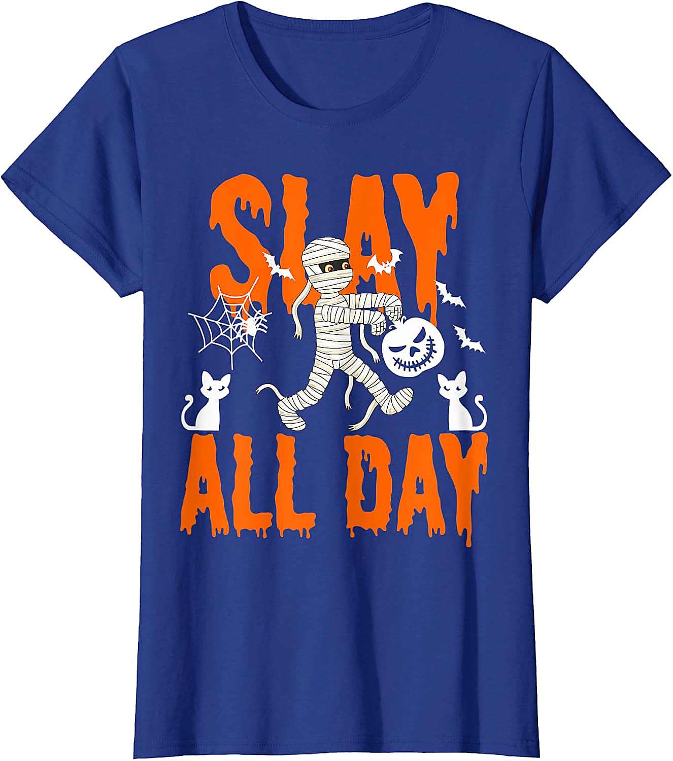 Slay All Day Halloween Shirt | Funny Mummy Graphic Tee