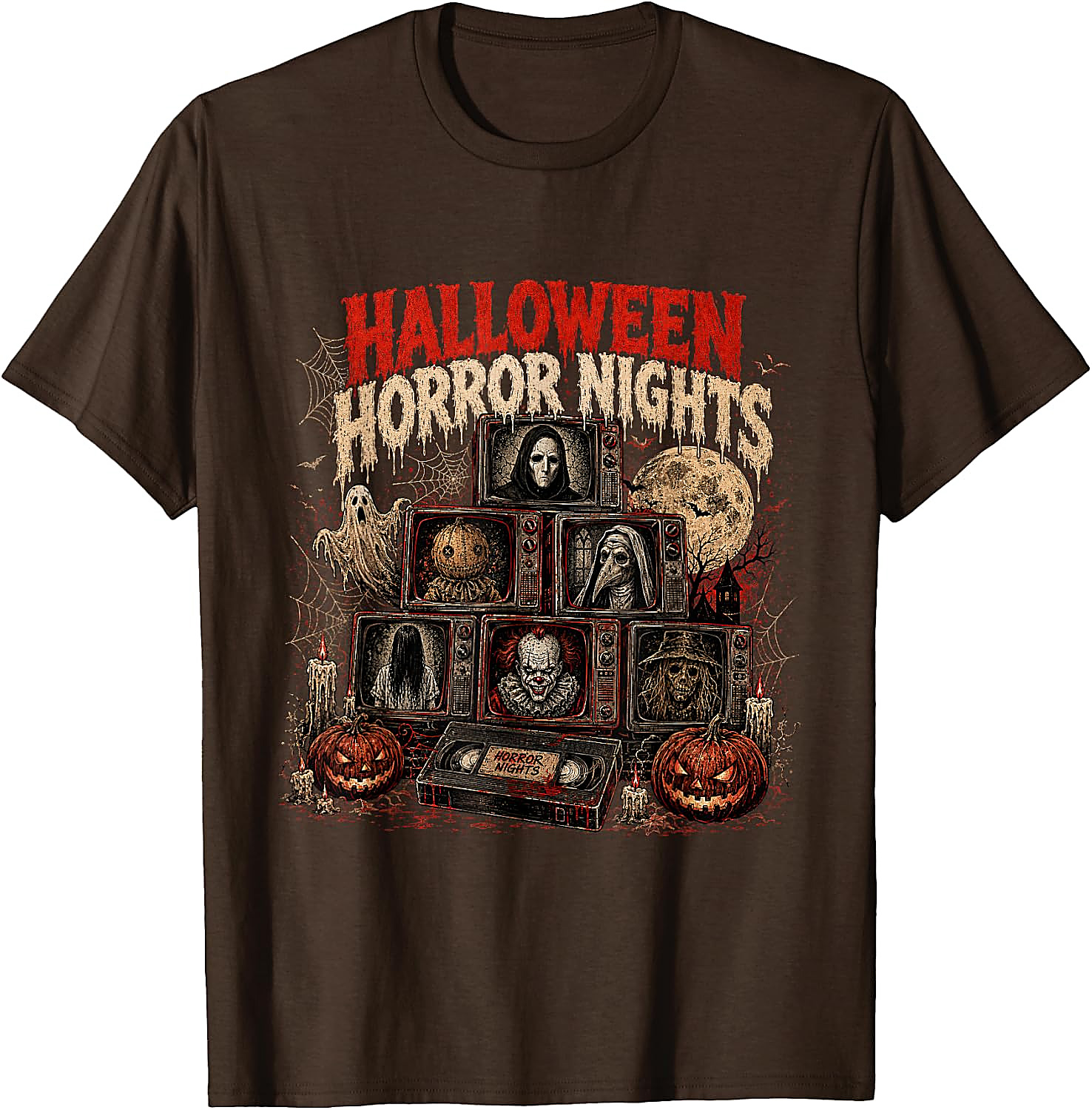 Vintage Halloween Horror Nights T-Shirt | Retro 90s Tee