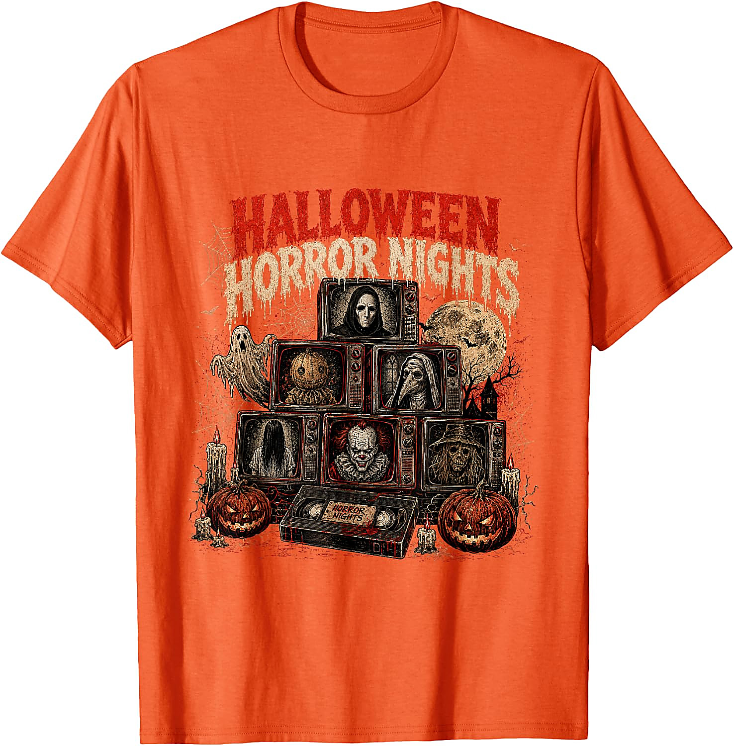 Vintage Halloween Horror Nights T-Shirt | Retro 90s Tee