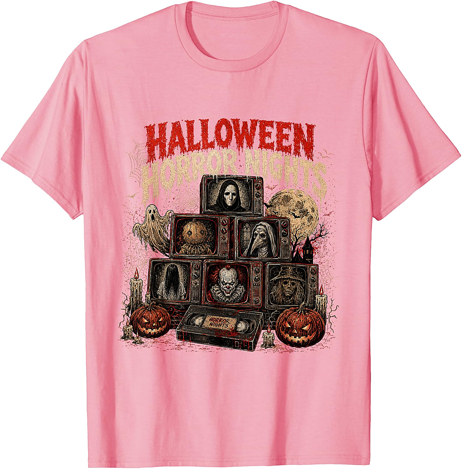 Vintage Halloween Horror Nights T-Shirt | Retro 90s Tee