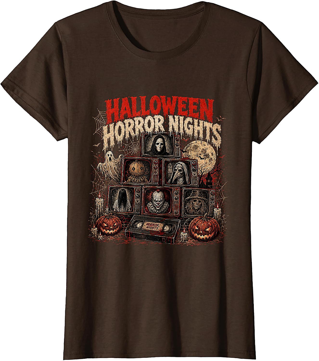 Vintage Halloween Horror Nights T-Shirt | Retro 90s Tee