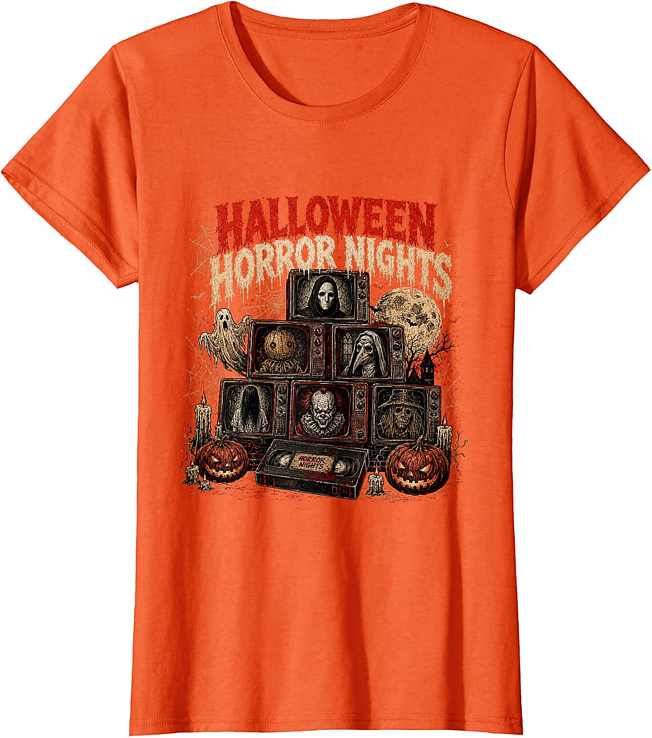 Vintage Halloween Horror Nights T-Shirt | Retro 90s Tee