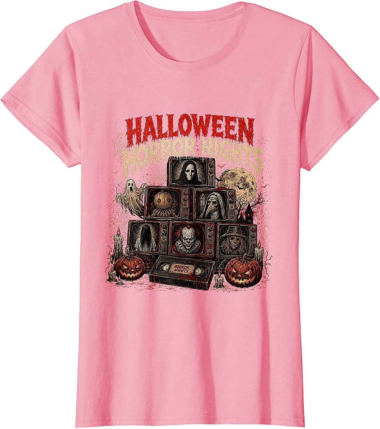 Vintage Halloween Horror Nights T-Shirt | Retro 90s Tee