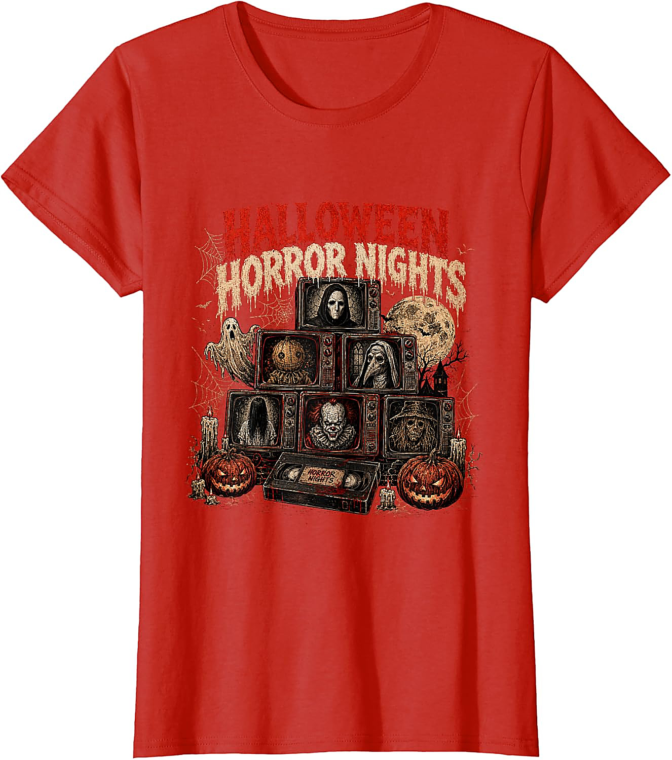 Vintage Halloween Horror Nights T-Shirt | Retro 90s Tee