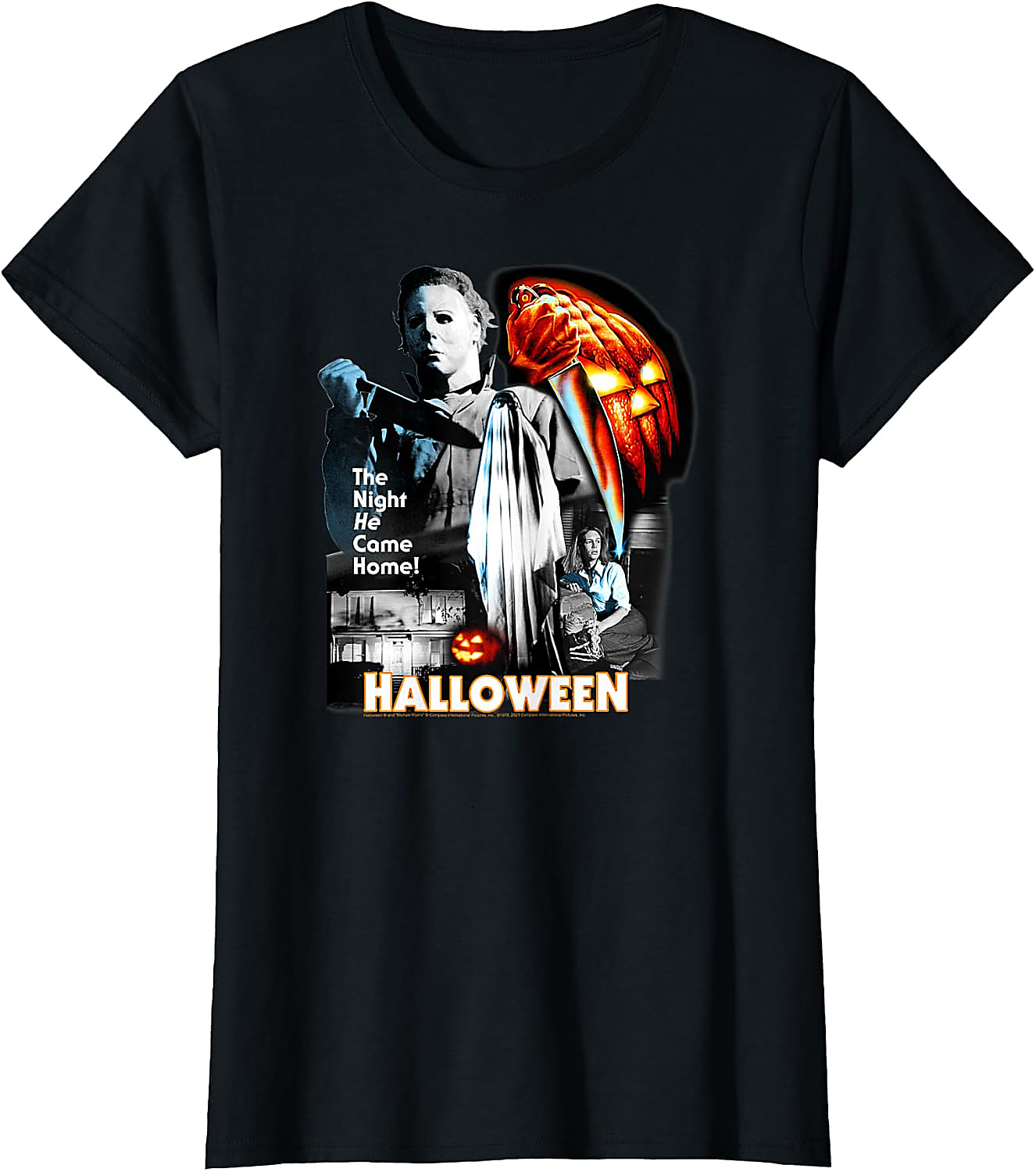Halloween The Night He Came Home T-Shirt | Horror Movie Tee