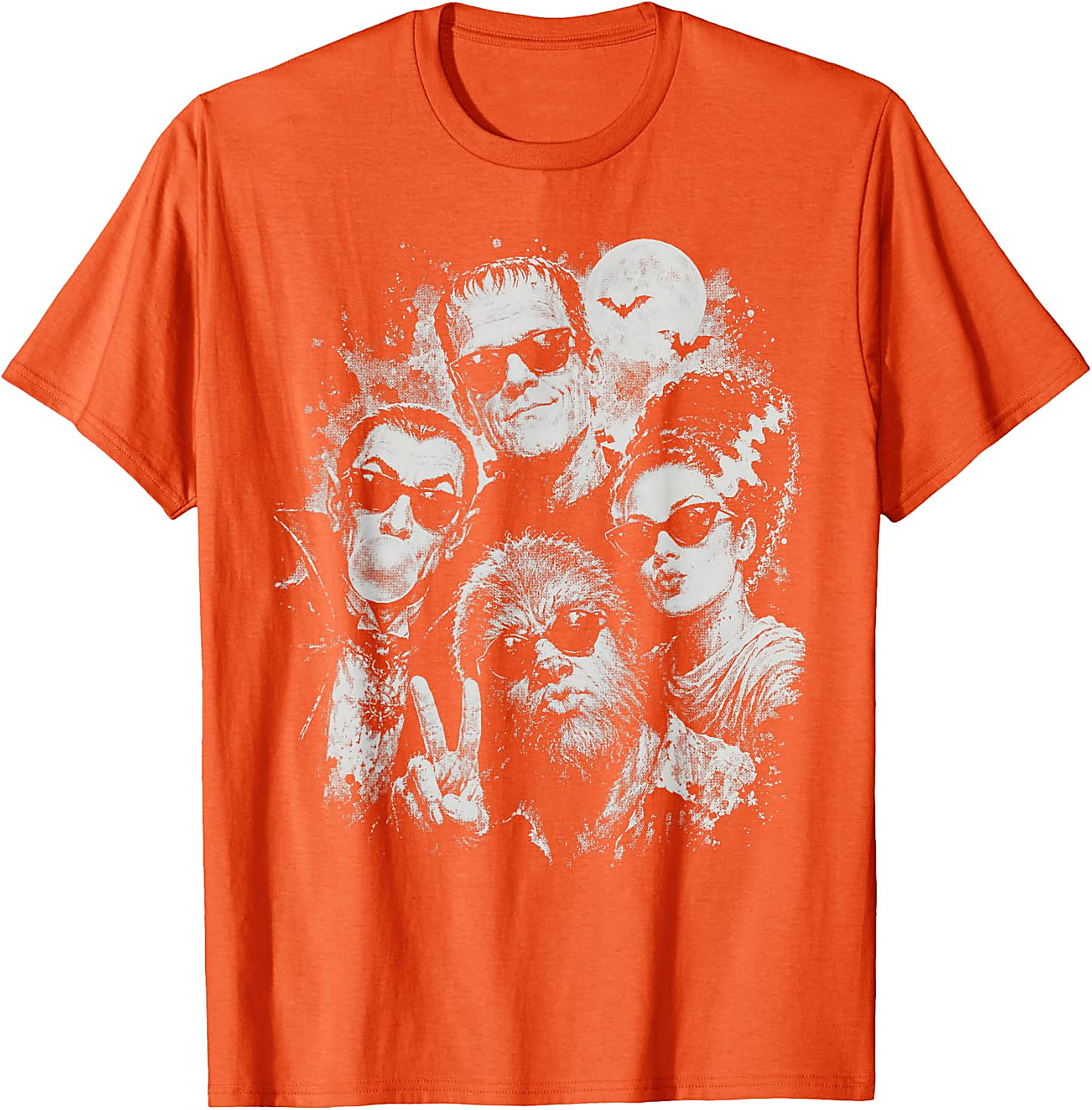 Monsters Selfie T-Shirt | Vintage 90s Halloween Tee