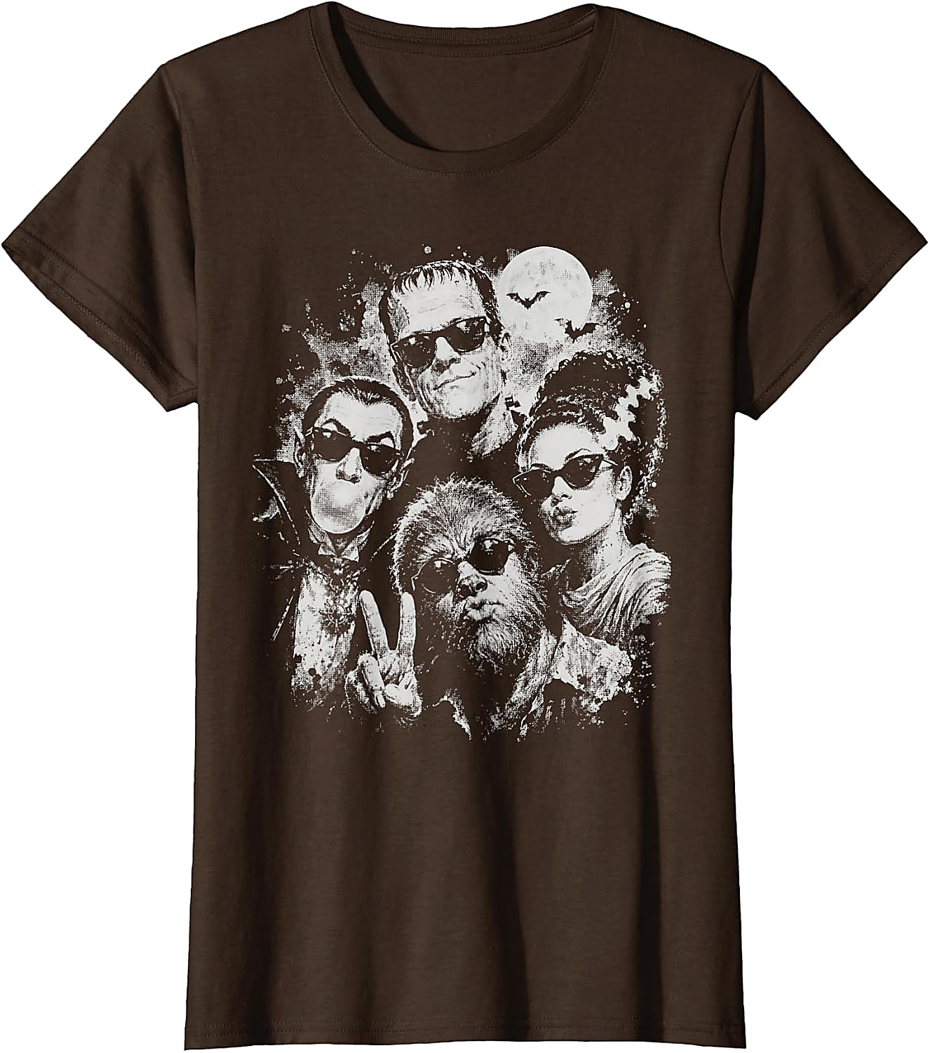 Monsters Selfie T-Shirt | Vintage 90s Halloween Tee