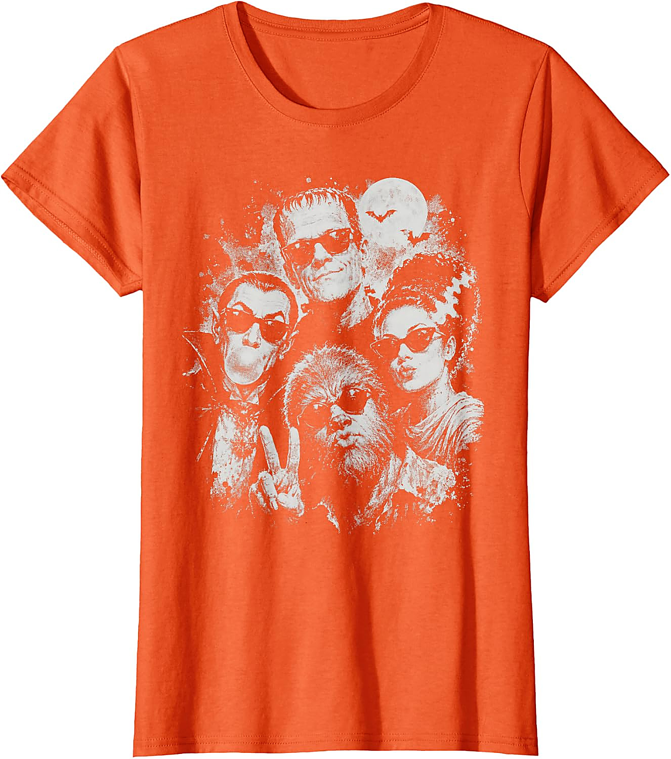 Monsters Selfie T-Shirt | Vintage 90s Halloween Tee