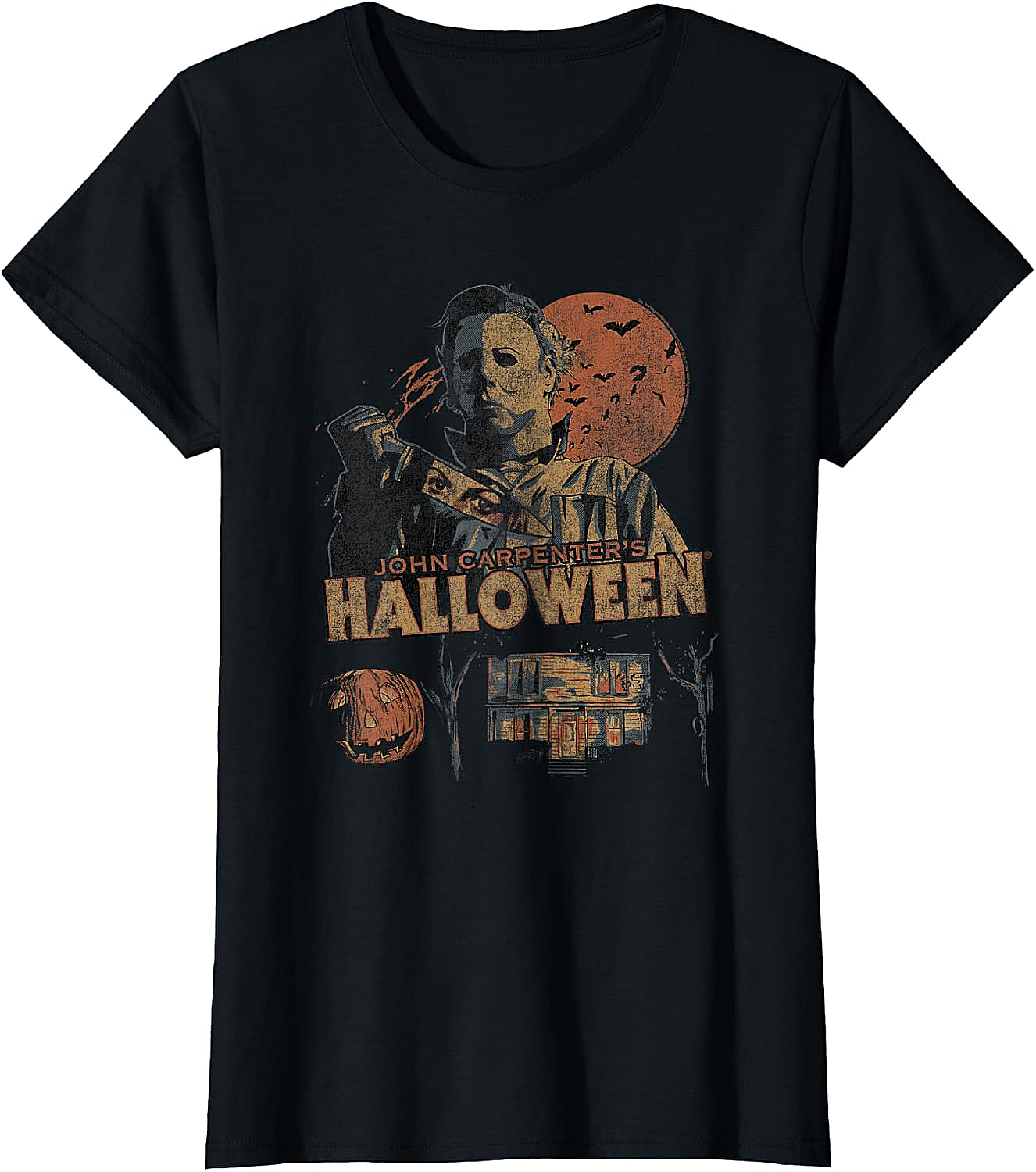 Halloween Vintage Horror Movie T-Shirt - Michael Myers Tee