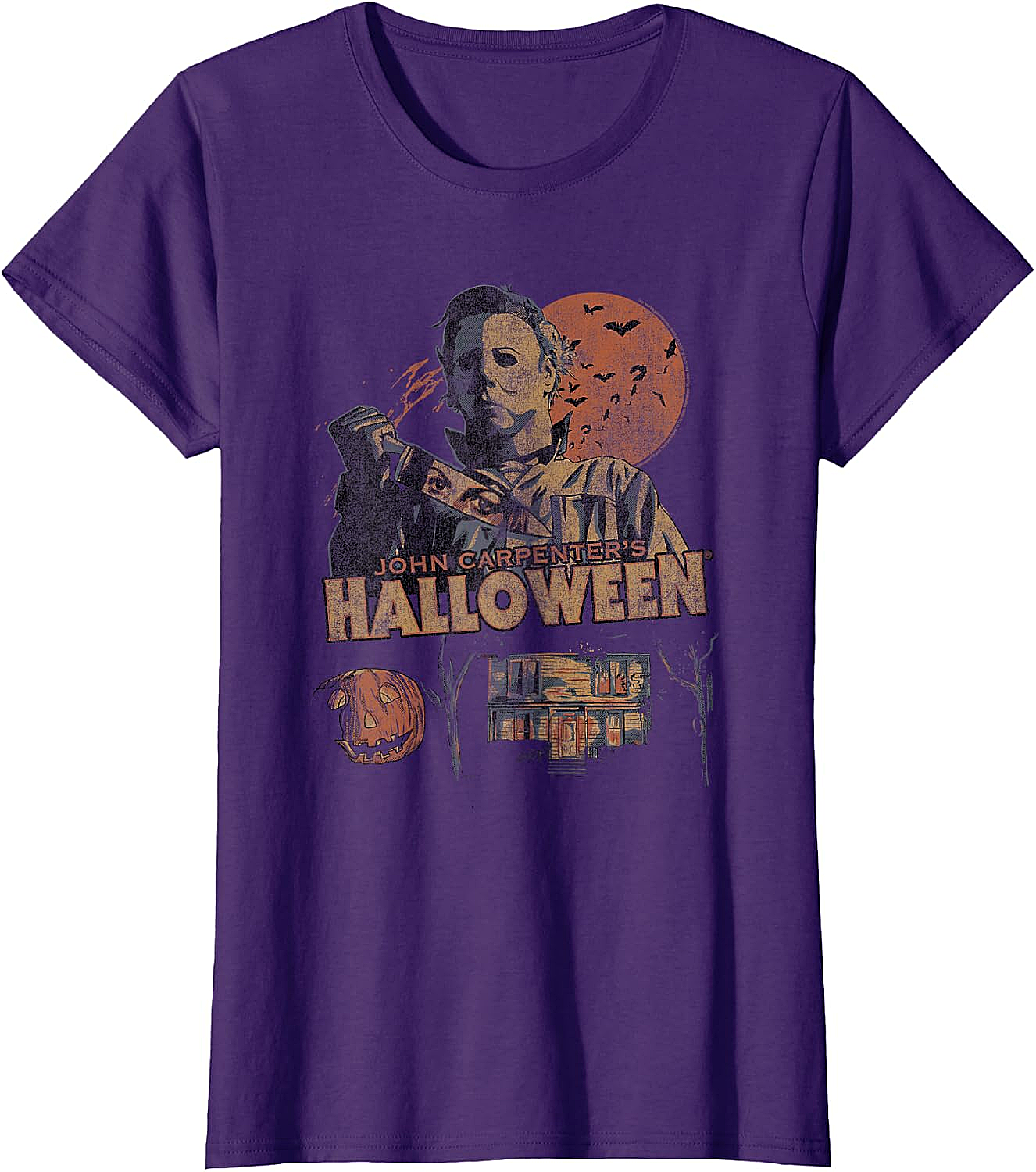 Halloween Vintage Horror Movie T-Shirt - Michael Myers Tee