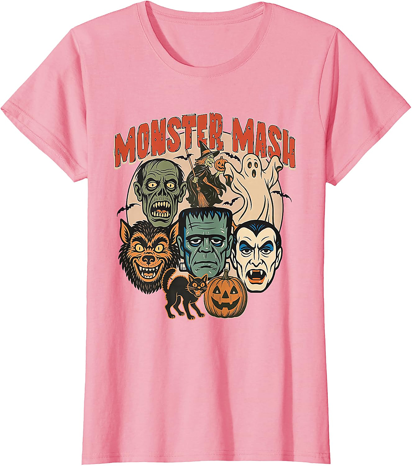 Monster Mash Halloween T-Shirt | Retro Spooky Graphic Tee