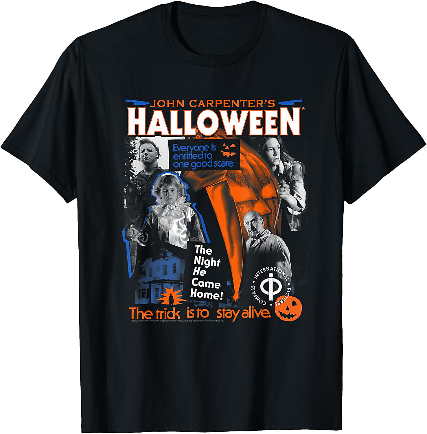 Halloween Retro Horror Movie T-Shirt | Michael Myers Tee
