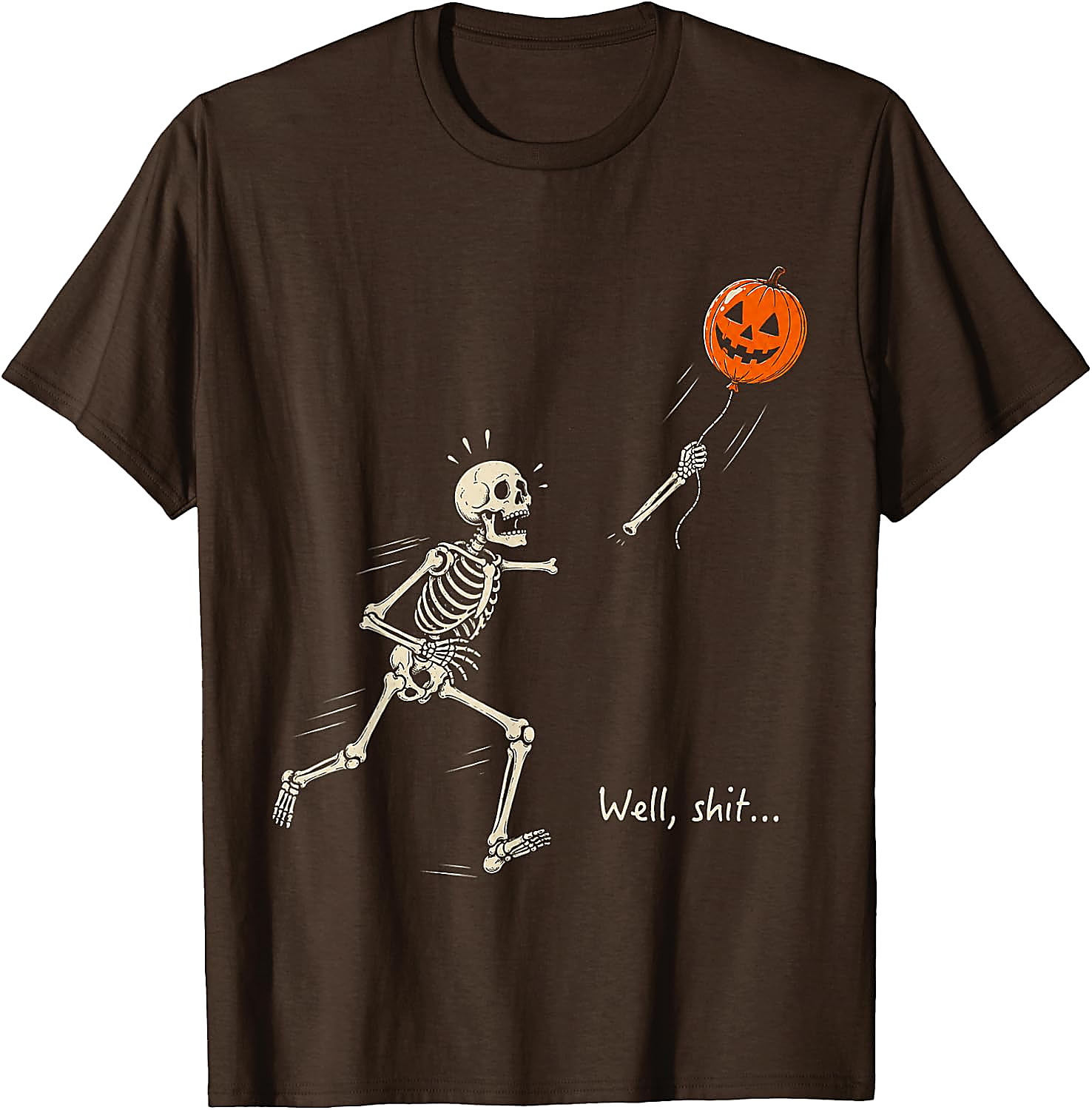 Funny Skeleton Halloween T-Shirt | Lost Balloon Tee