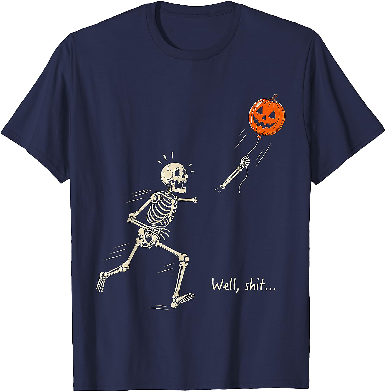 Funny Skeleton Halloween T-Shirt | Lost Balloon Tee