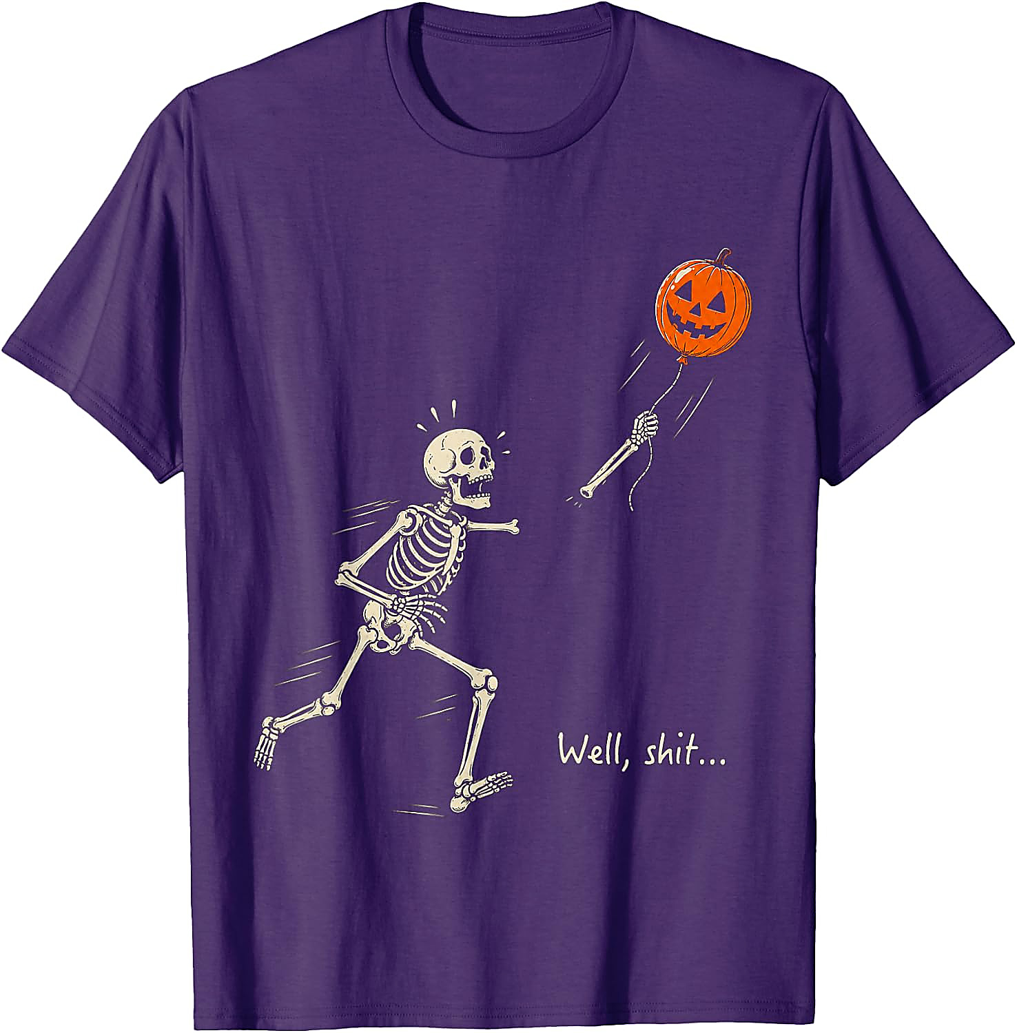 Funny Skeleton Halloween T-Shirt | Lost Balloon Tee
