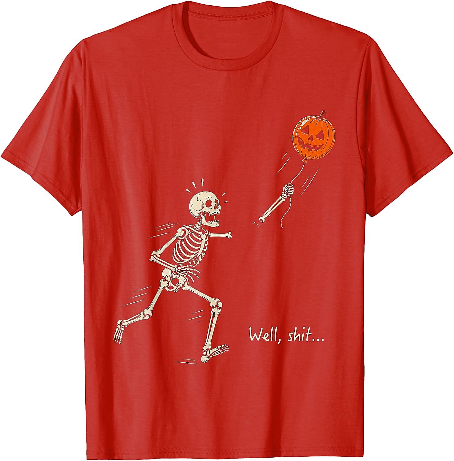 Funny Skeleton Halloween T-Shirt | Lost Balloon Tee
